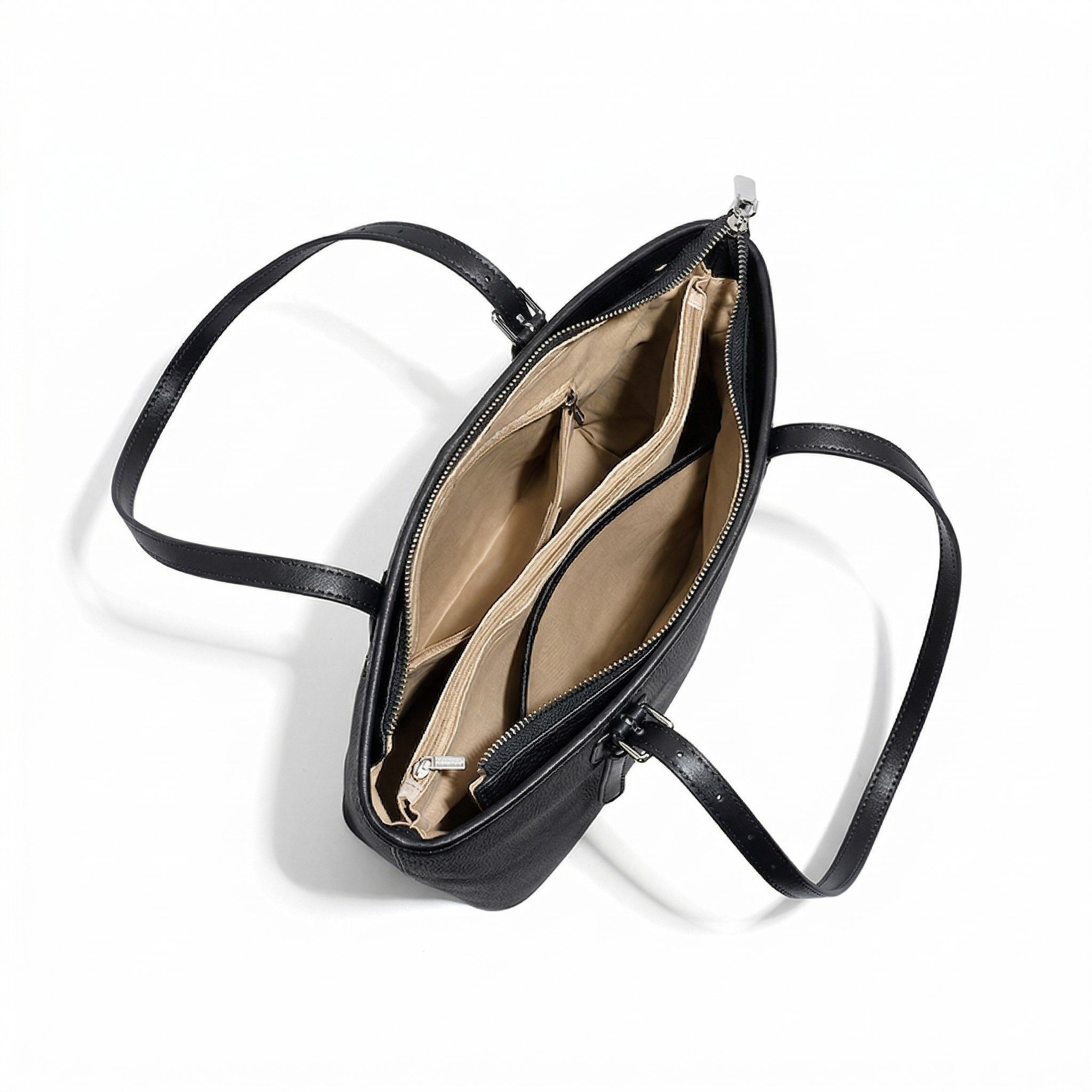 Valmio Pelora Leather Women's Bag - Black
