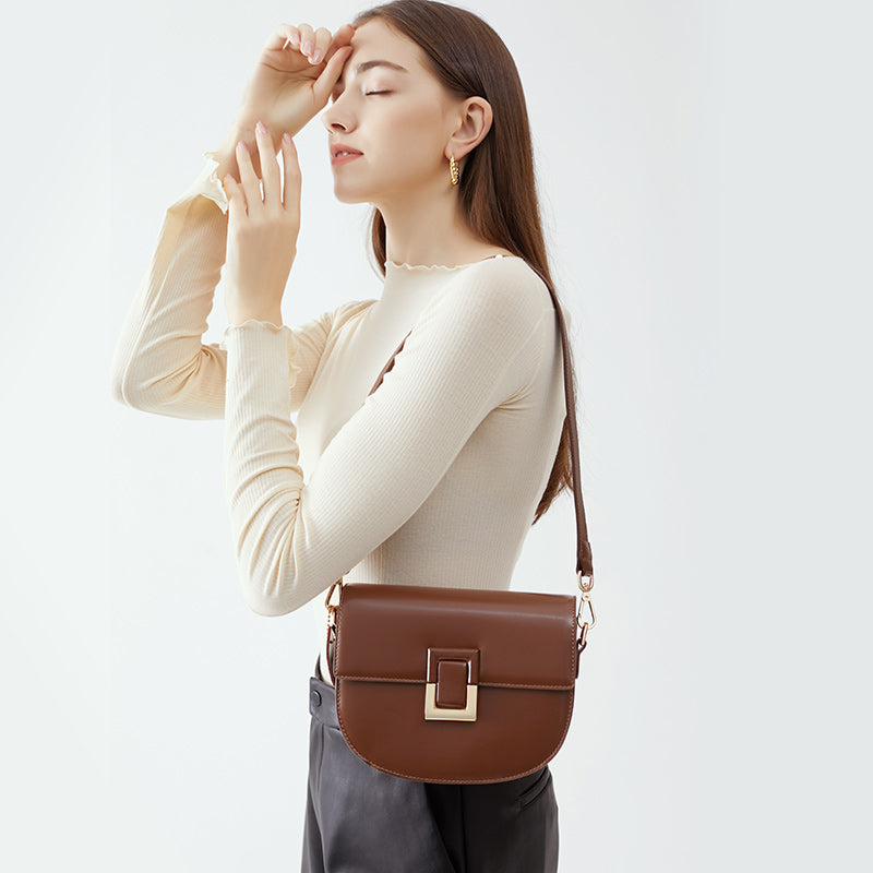 Valmio Borina Leather Women's Bag - Brown