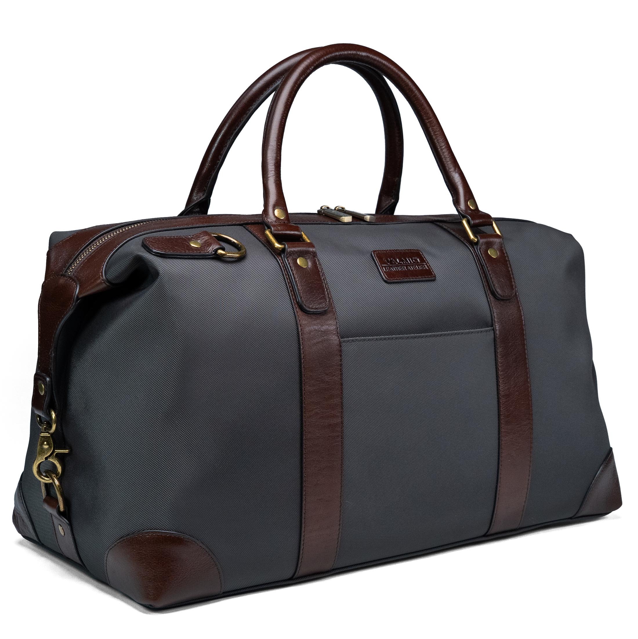 Sac de voyage homme Valmio Brenson - gris