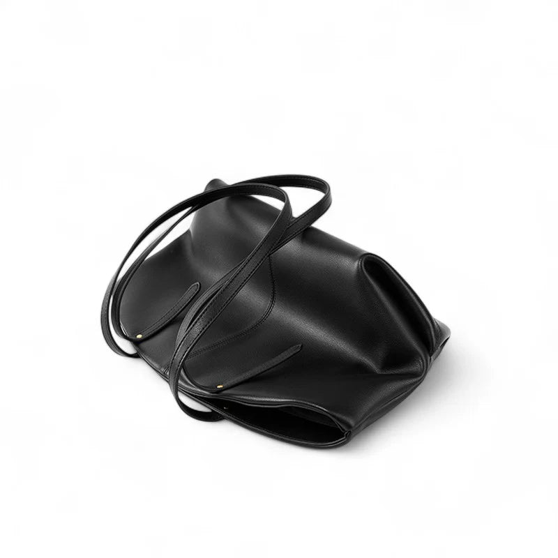 Sac à main pour femme en cuir Valmio Zenora - noir