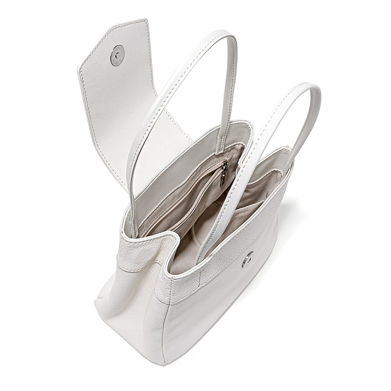 Sac à main pour femme en cuir Valmio Tirena - rose