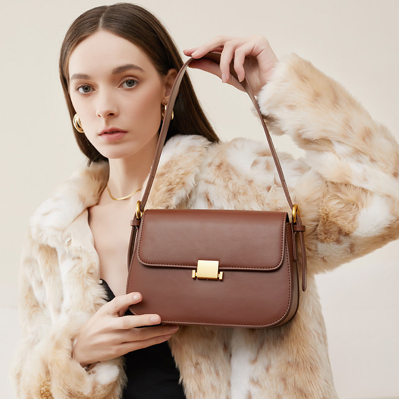 Valmio Sonora Leather Women's Bag - Brown