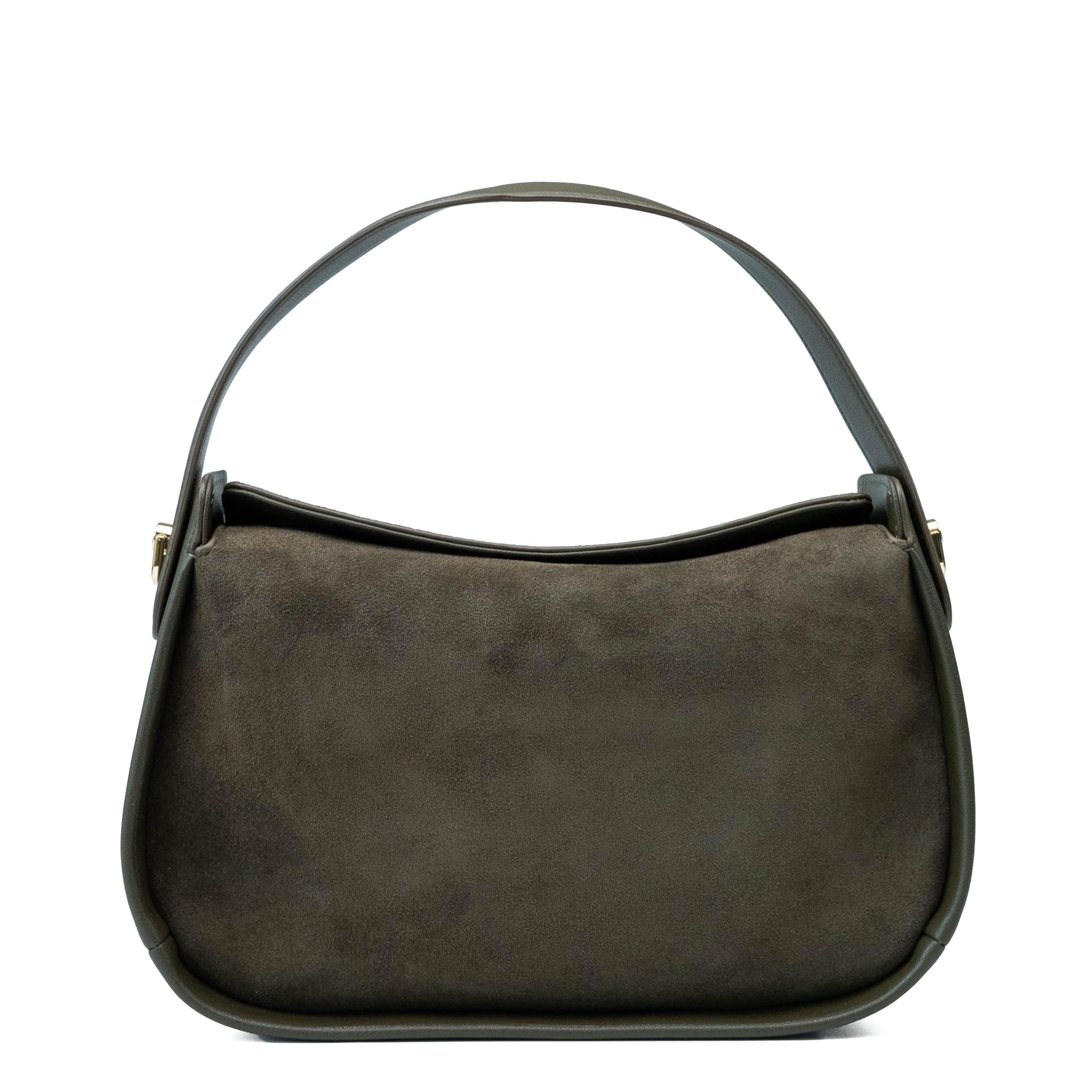 Valmio Nerissa leather women's handbag - green