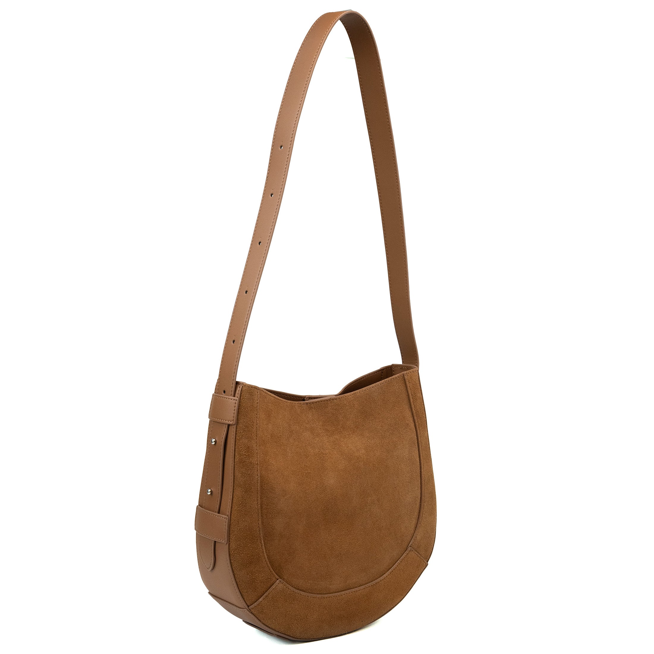 Sac à main femme en cuir Valmio Selina - marron clair