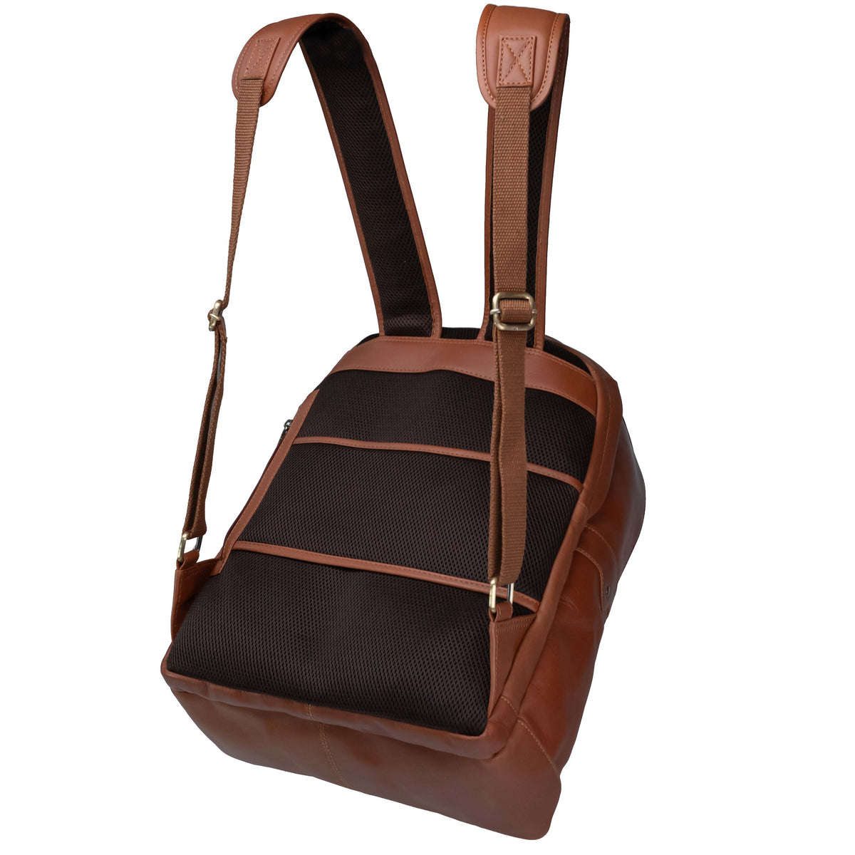 Valmio Royal Leather Backpack Cognac