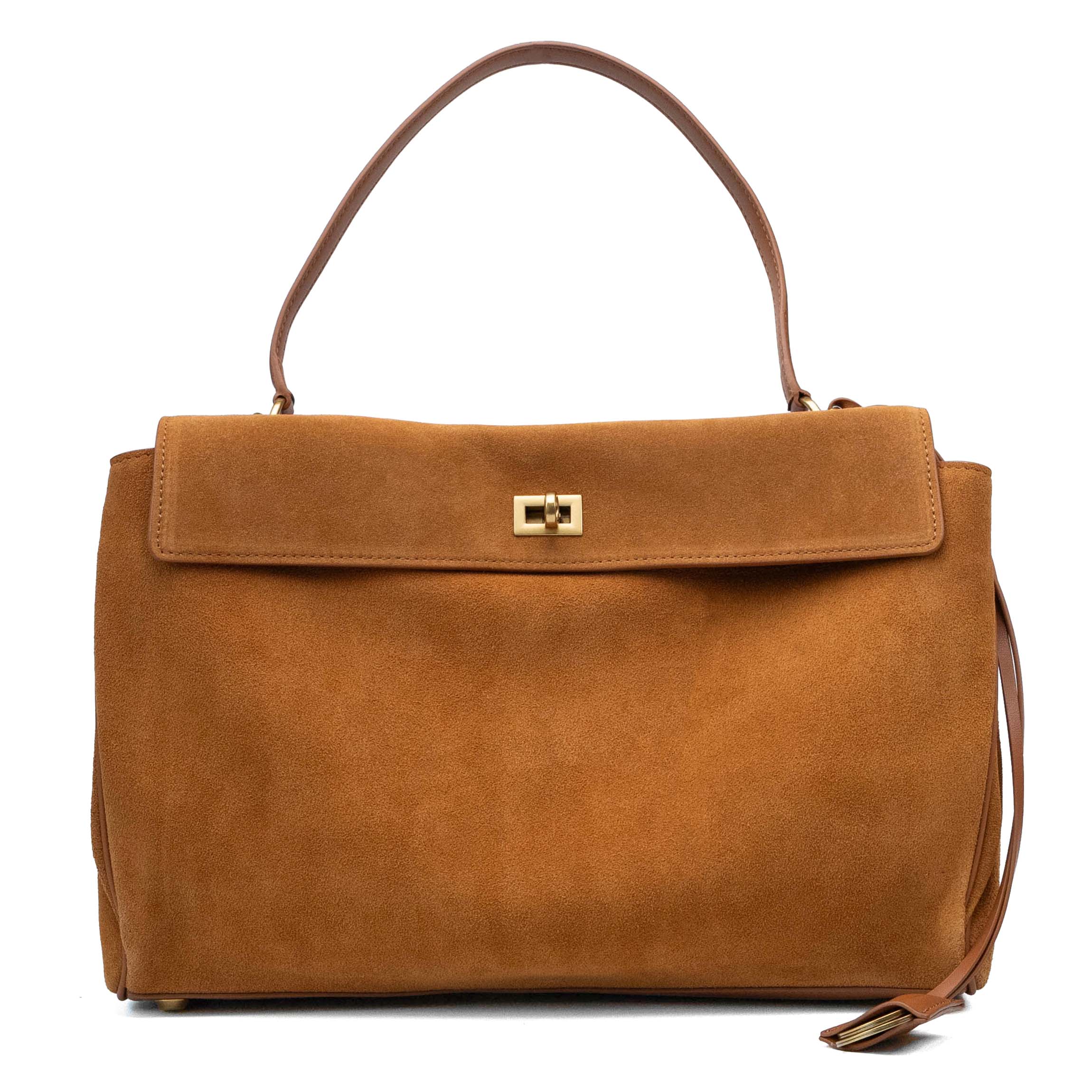Valmio Lirena Leder Damenhandtasche - Hellbraun