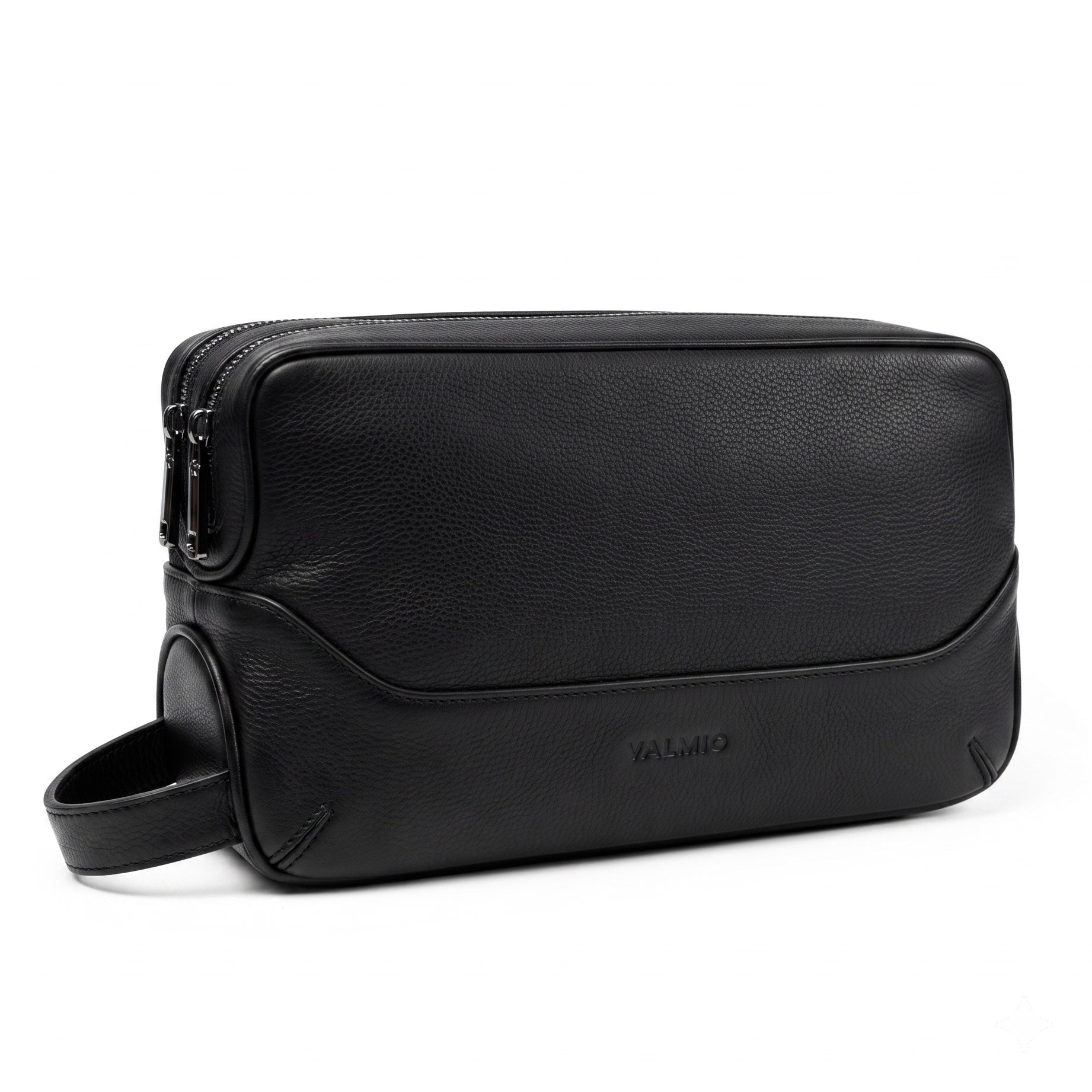 Trousse de toilette en cuir Valmio Boro