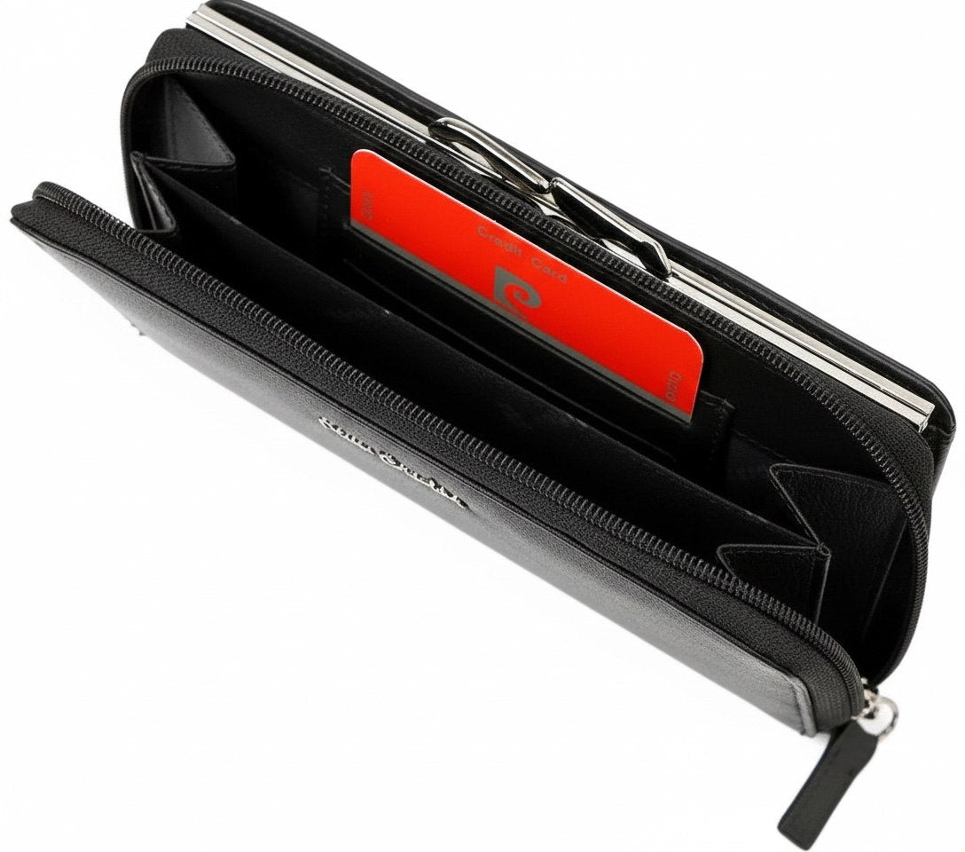 Black women's wallet Pierre Cardin 2201