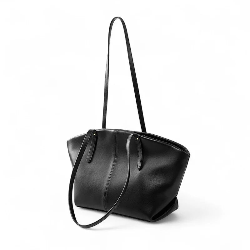 Sac à main pour femme en cuir Valmio Zenora - noir