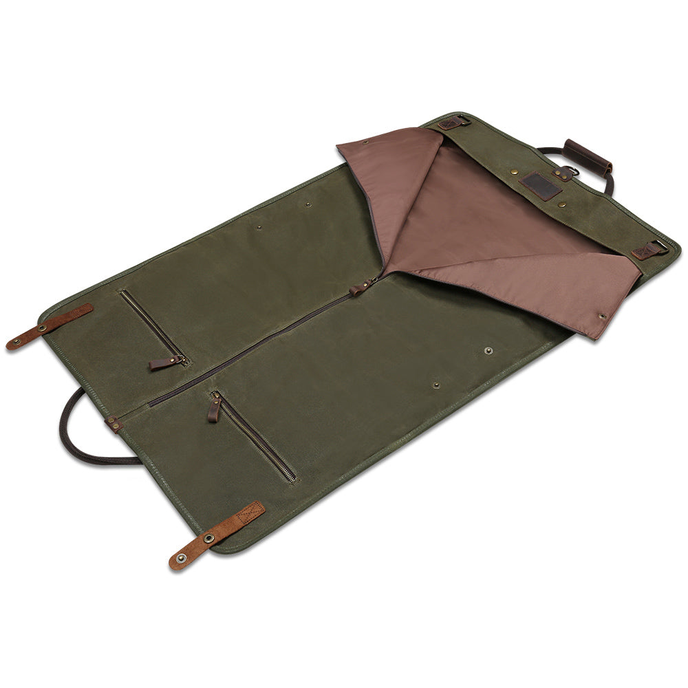 Grüne Duffle-Tasche Reisetasche 2in1