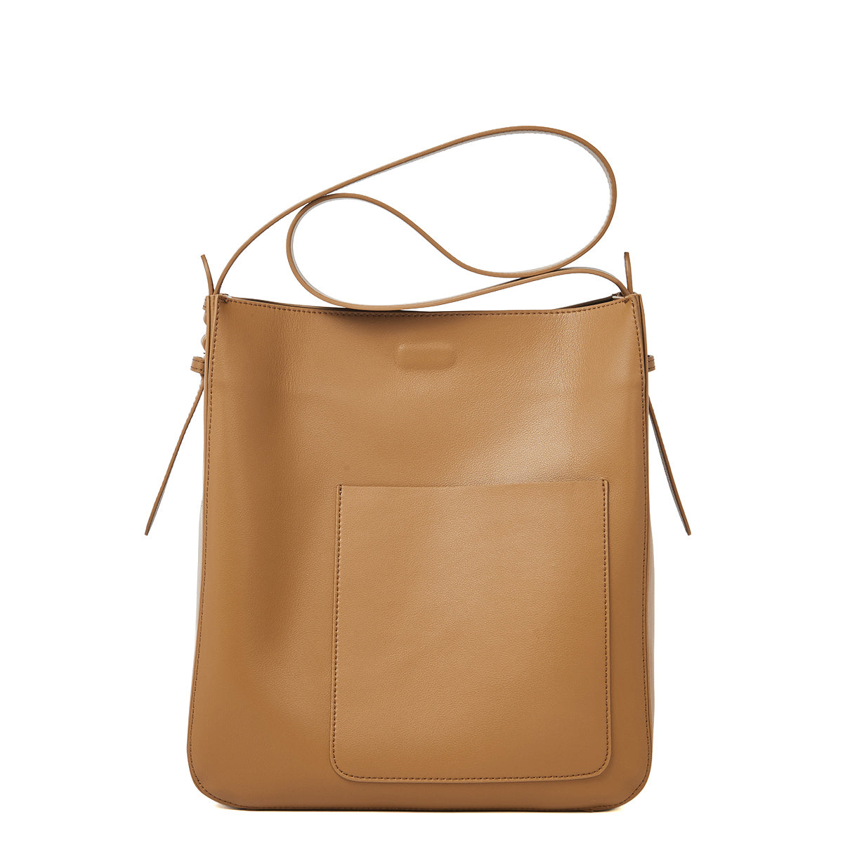 Bolso de cuero para mujer Valmio Tivana - moka