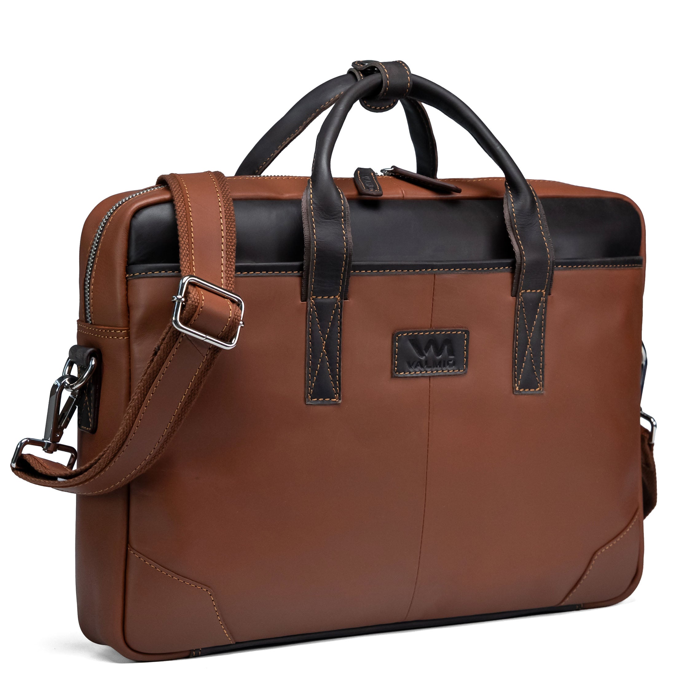 Valmio Denton 2.1 Leather Laptop Bag