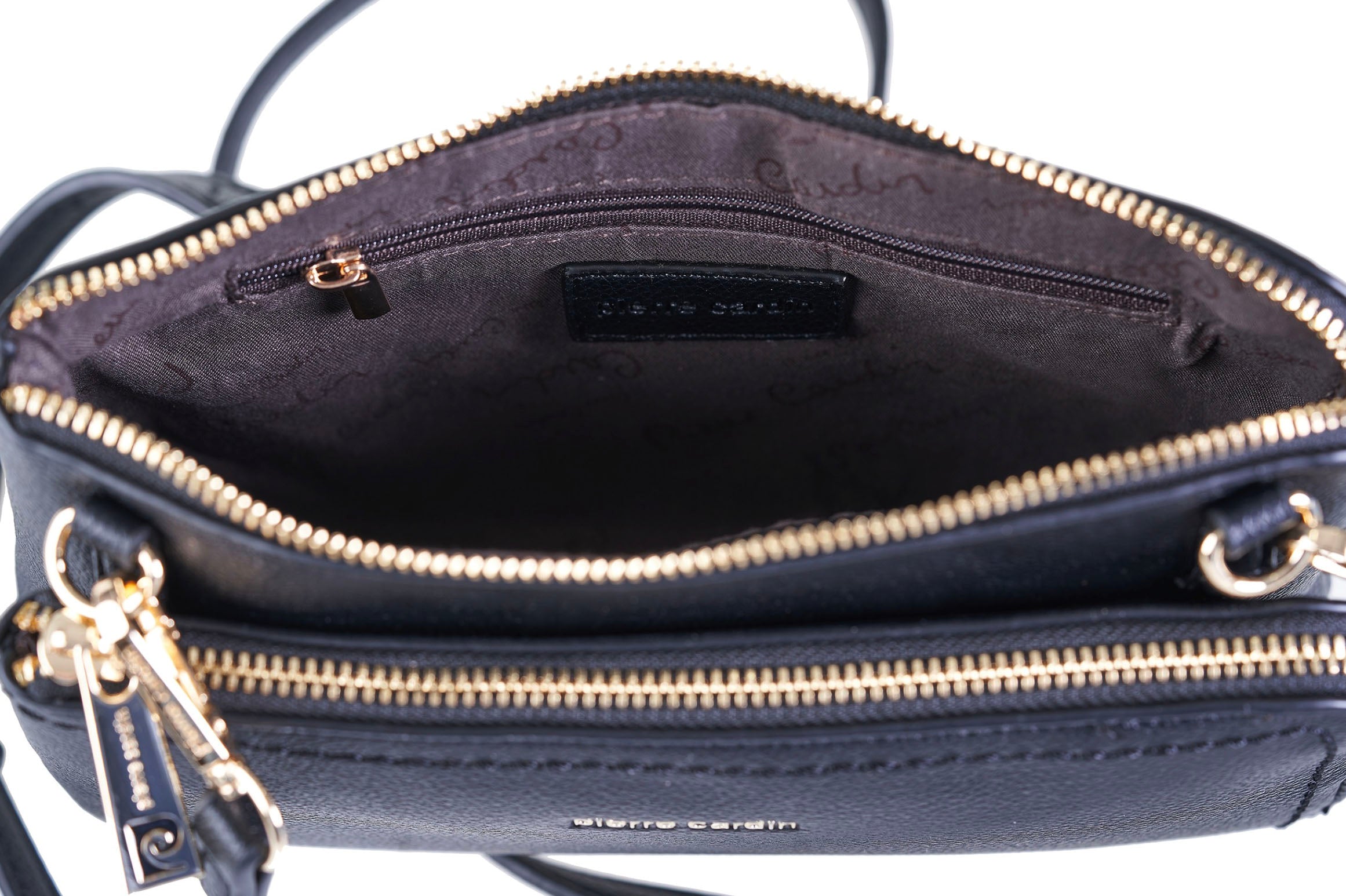 PIERRE CARDIN 86575 Black eco-leather handbag