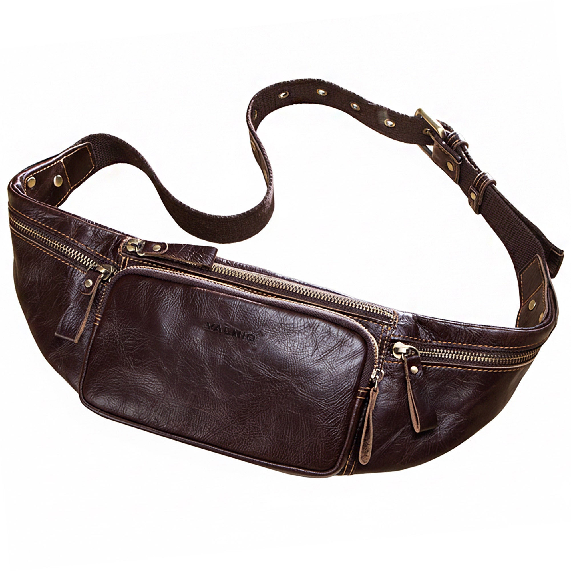 Riñonera de cuero para hombre Marlow