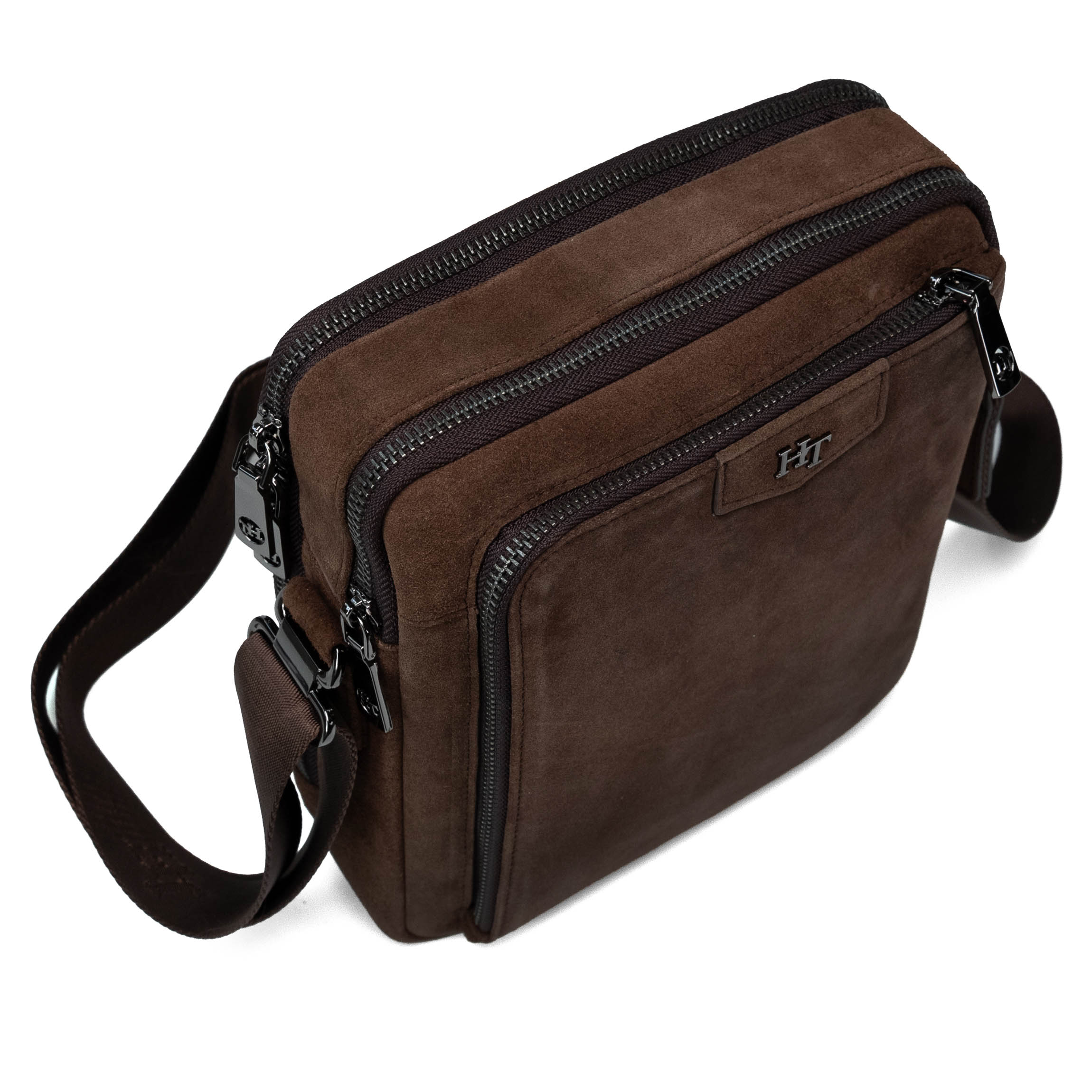 Sac bandoulière marron pour homme Bolton