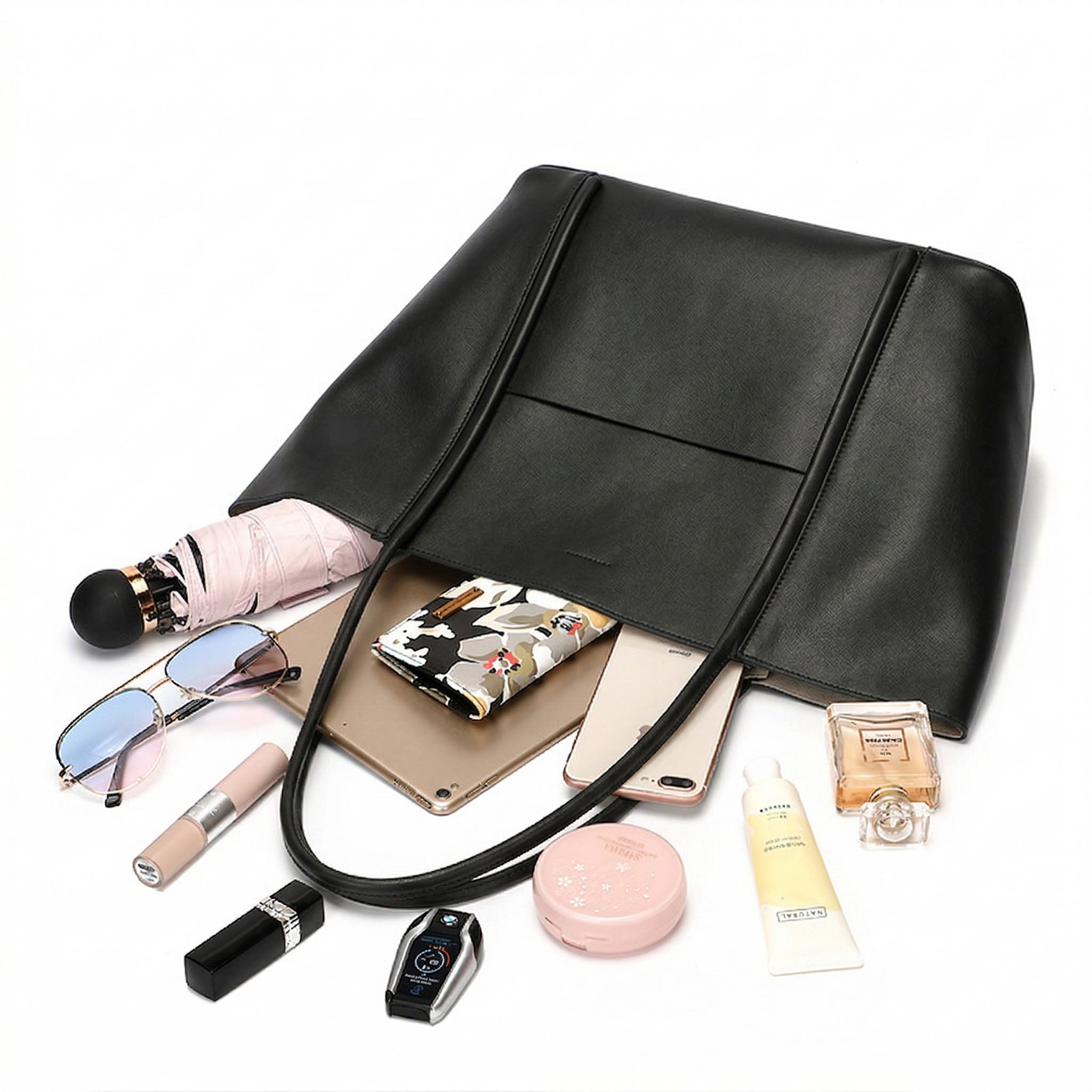 Valmio Tonora Leather Women's Bag - Beige