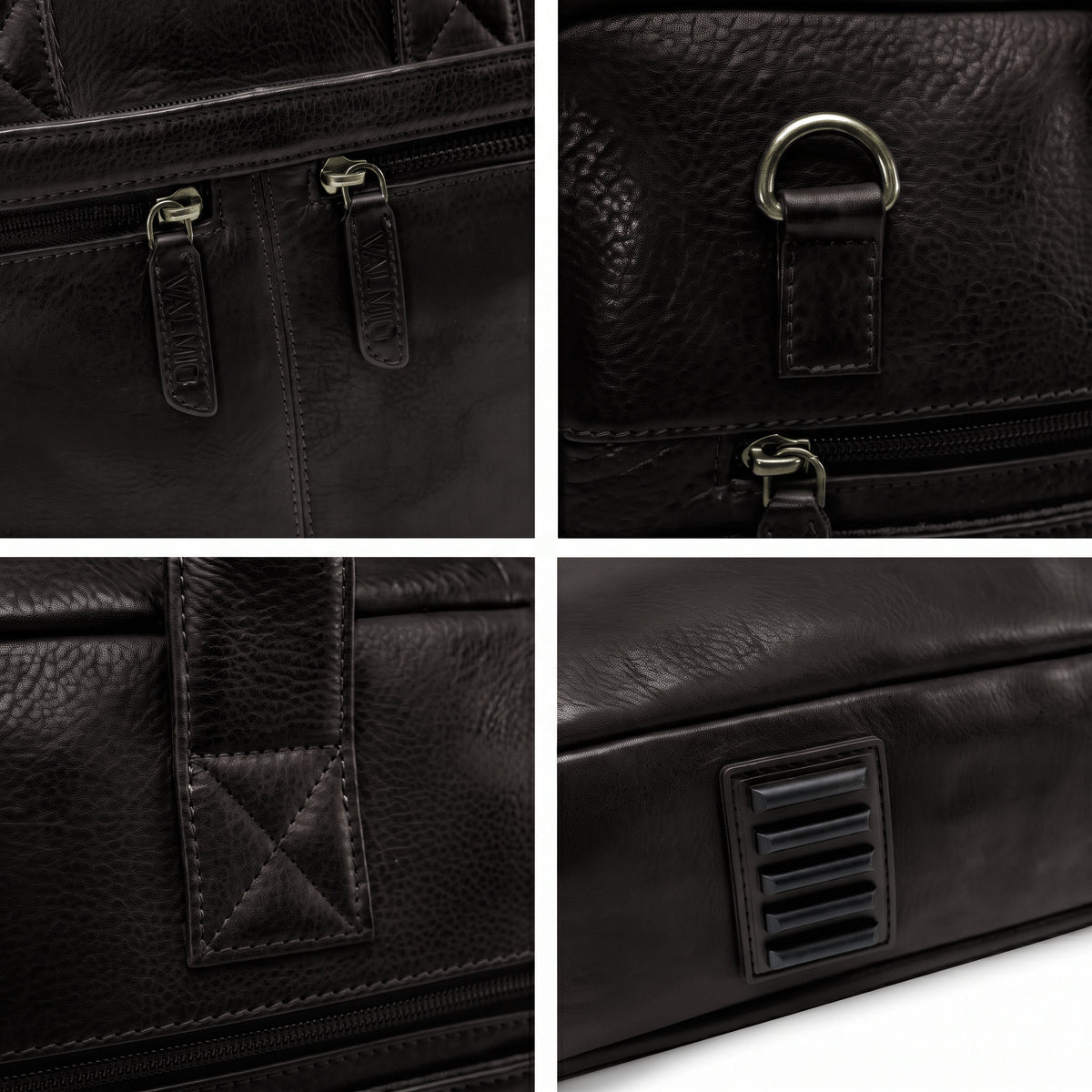 Valmio Lids Laptoptasche aus Vollnarbenleder in Braun für Herren