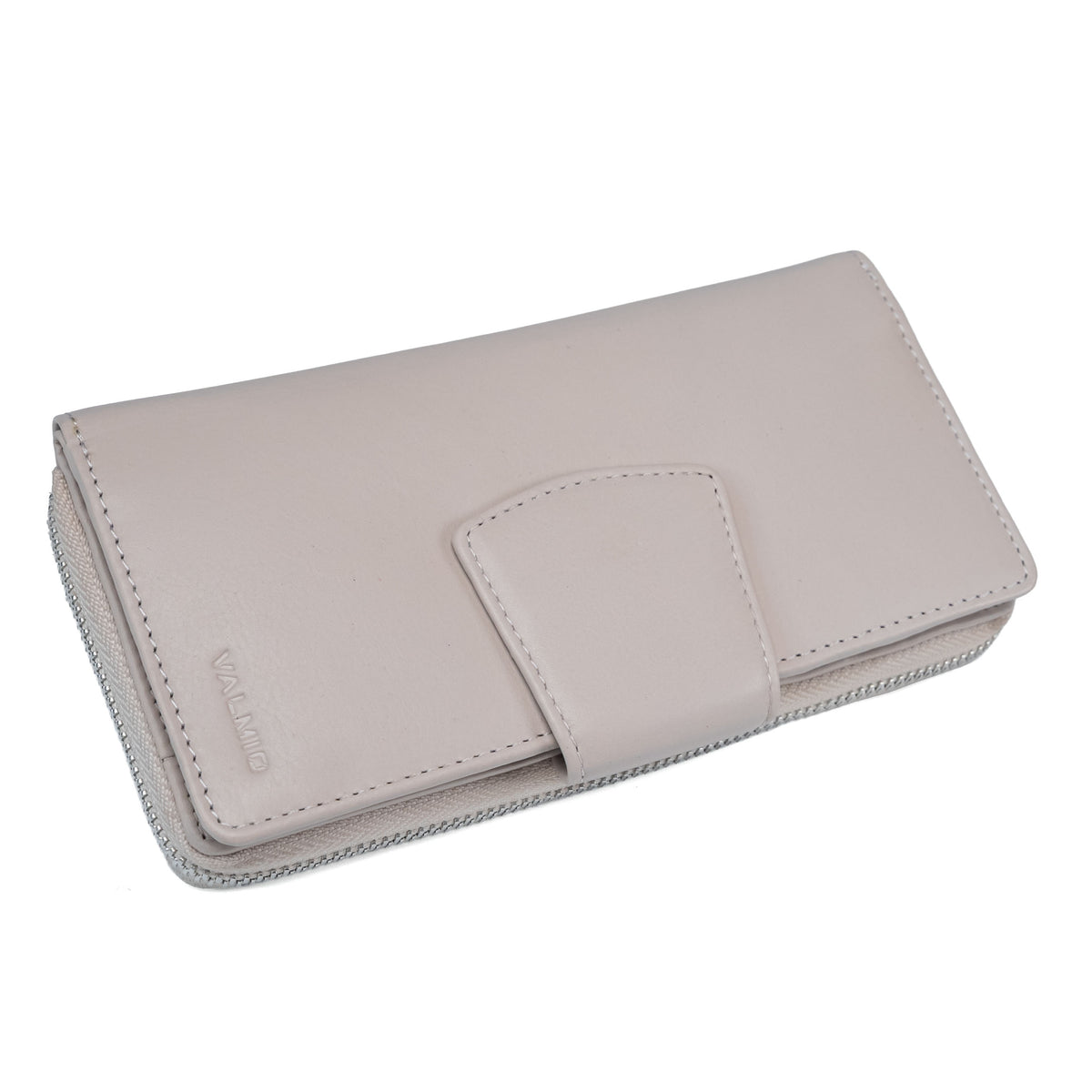 Damen-Leder-Geldbörse Valmio Vault 2435 Bone – Foto 4
