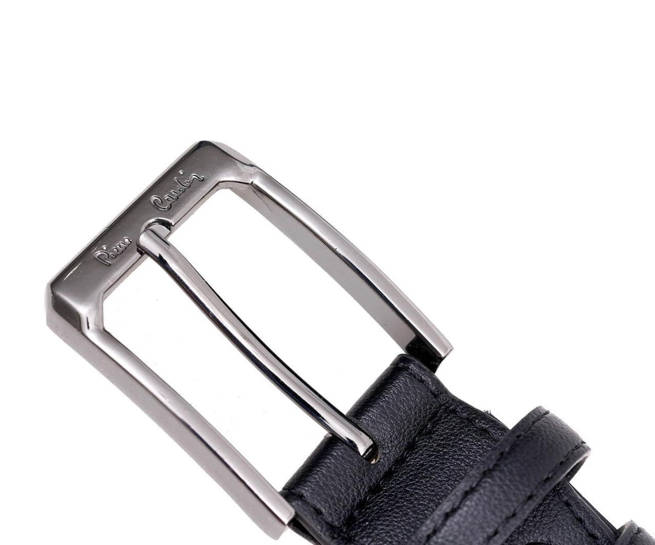 Cinturón de cuero para hombre Pierre Cardin 2506 NEGRO