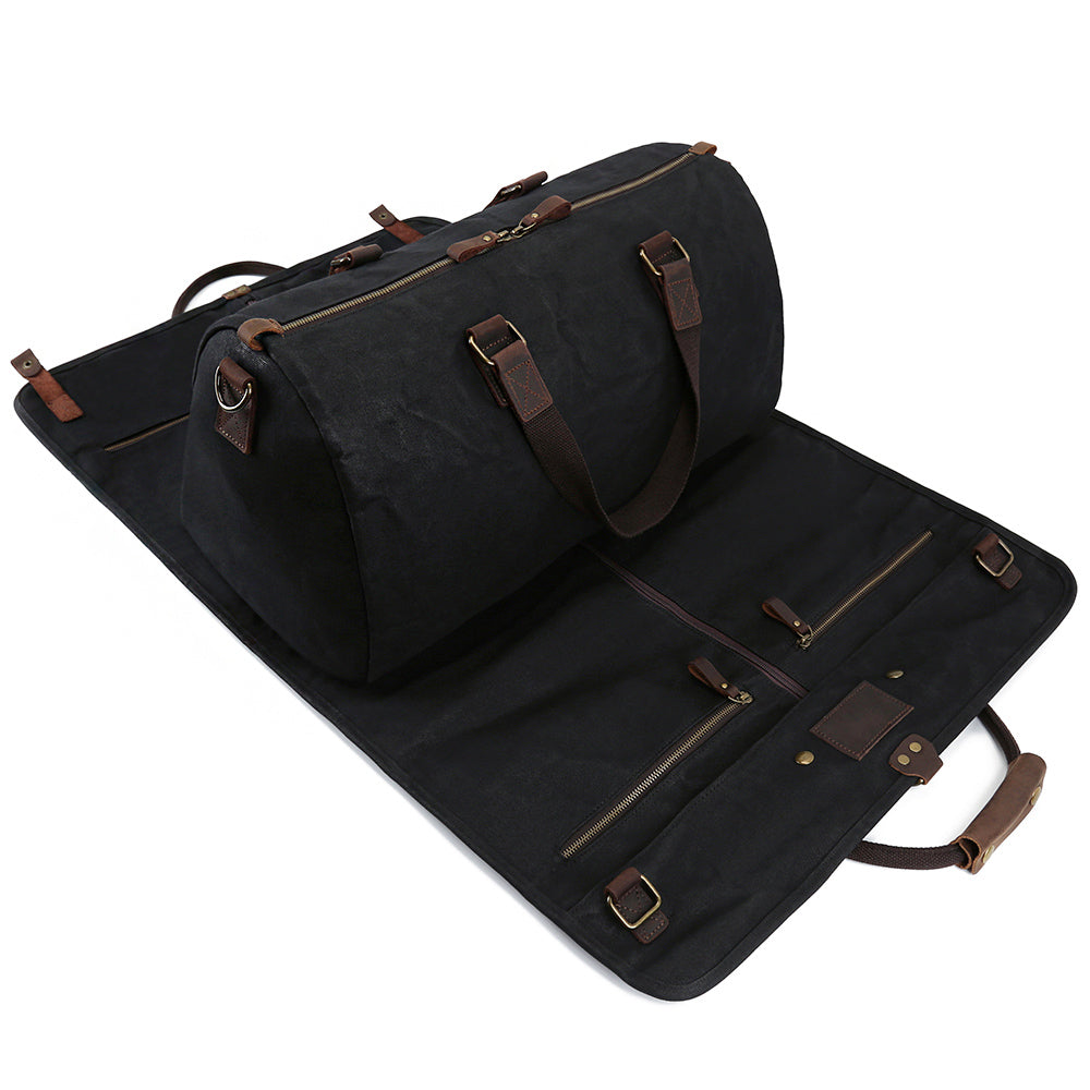 Zwarte sporttas Carry Travel 2in1