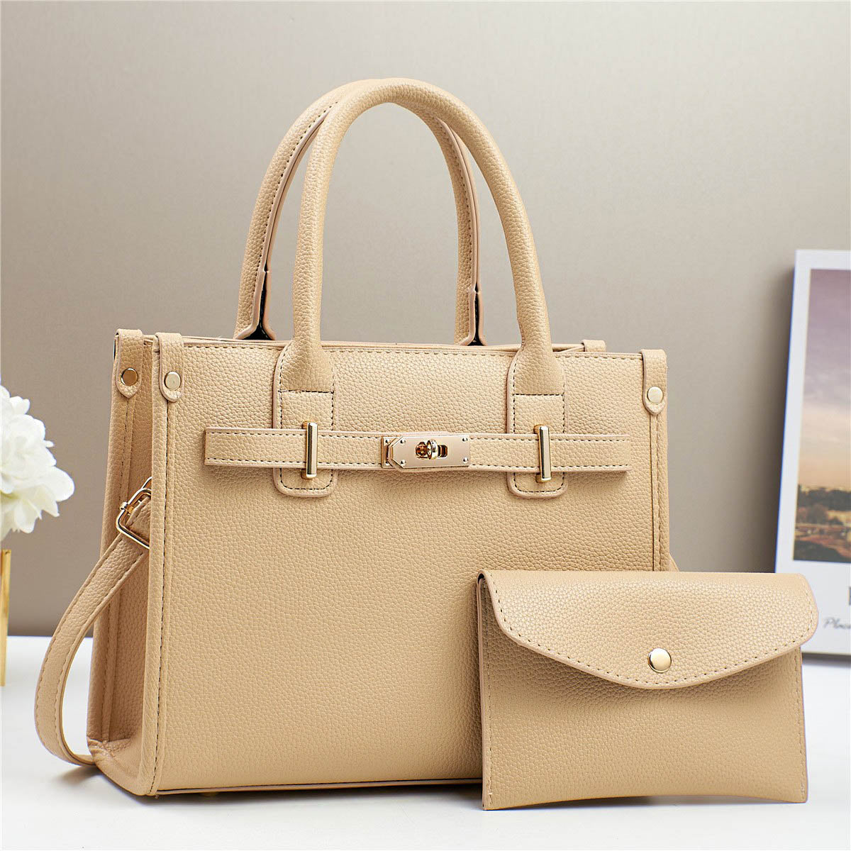 Bolso de mujer Valmio Verina - beige
