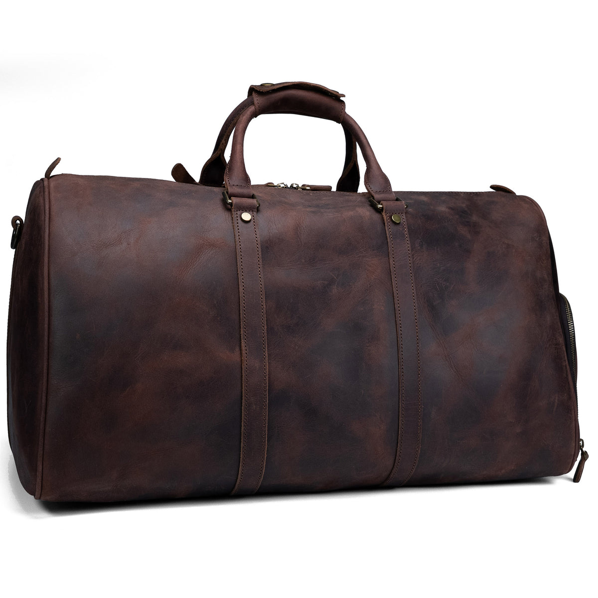 Sac de voyage en cuir Valmio Torvo