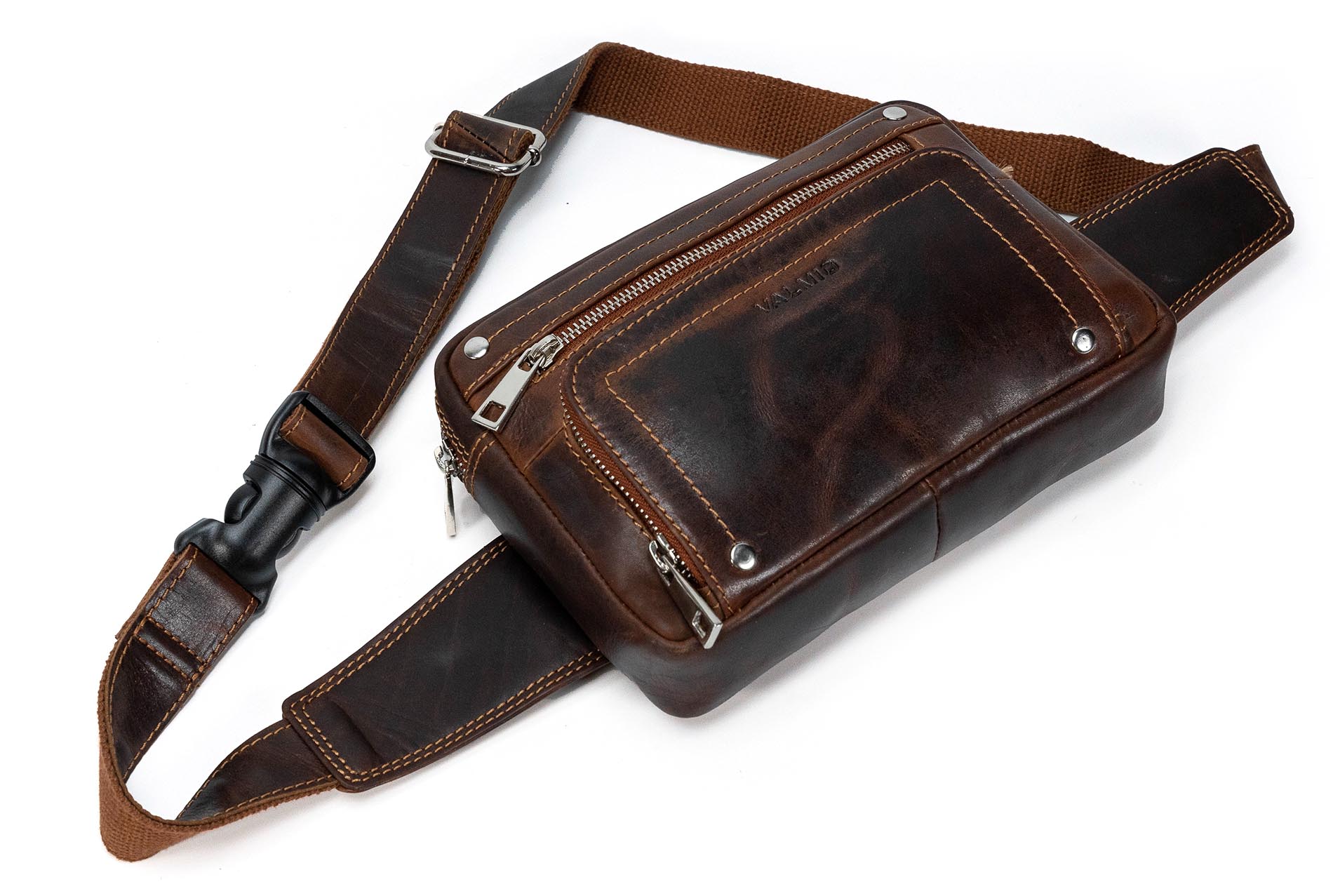 Leather kidney bag Valmio ST12