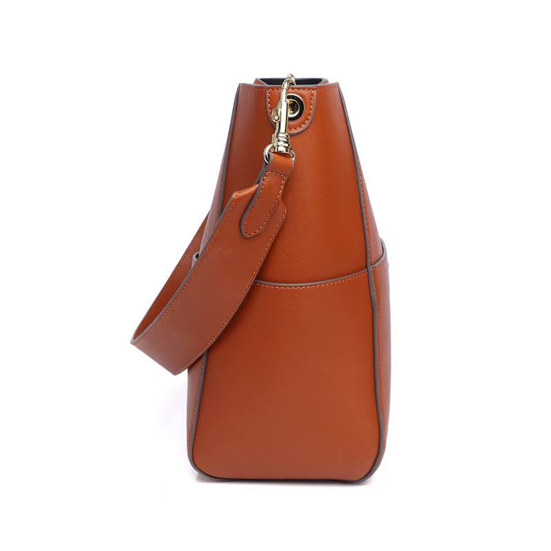 Valmio Vilora Leather Women's Bag - Brown