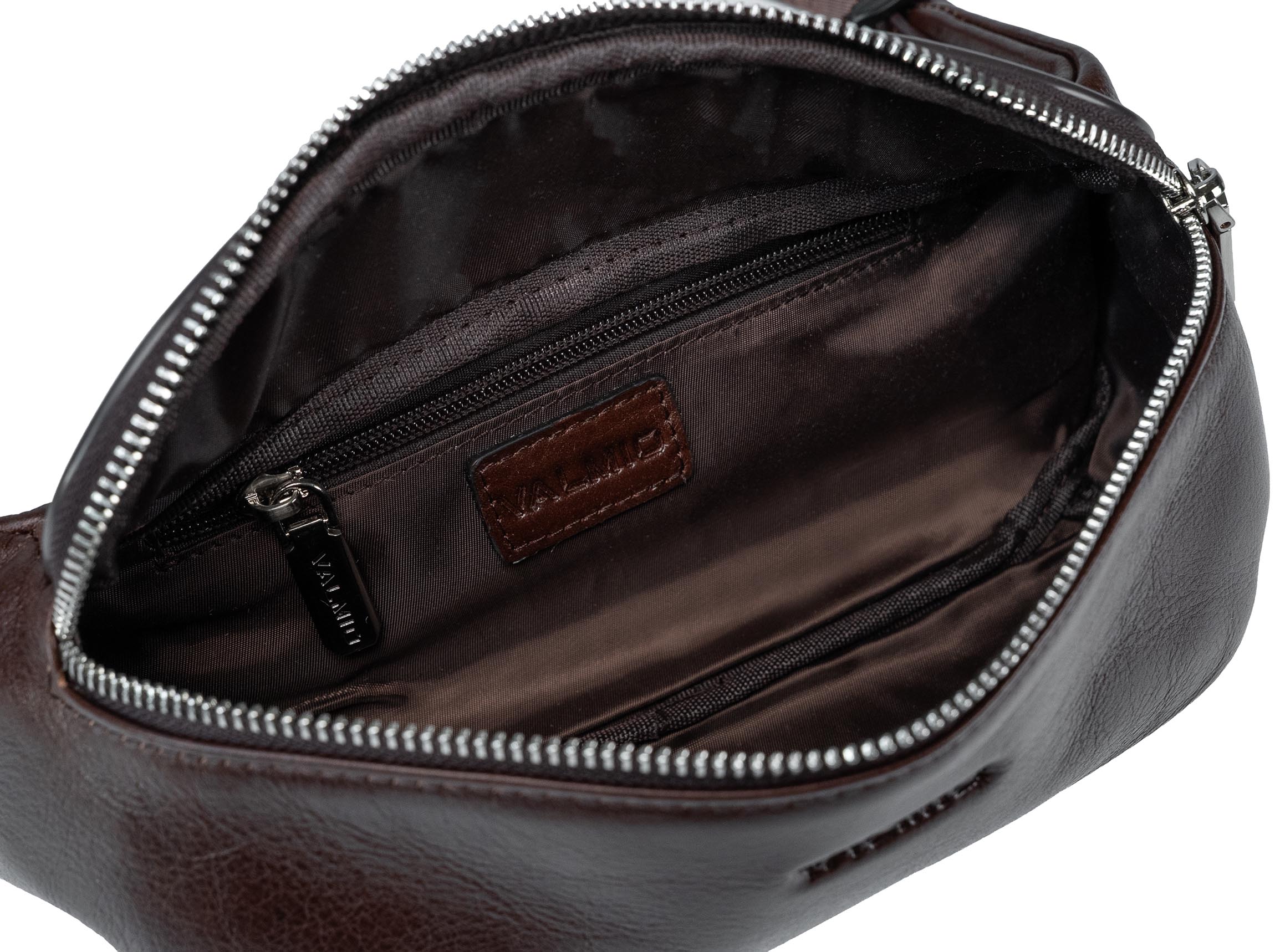 Valmio M86 brown leather waist bag