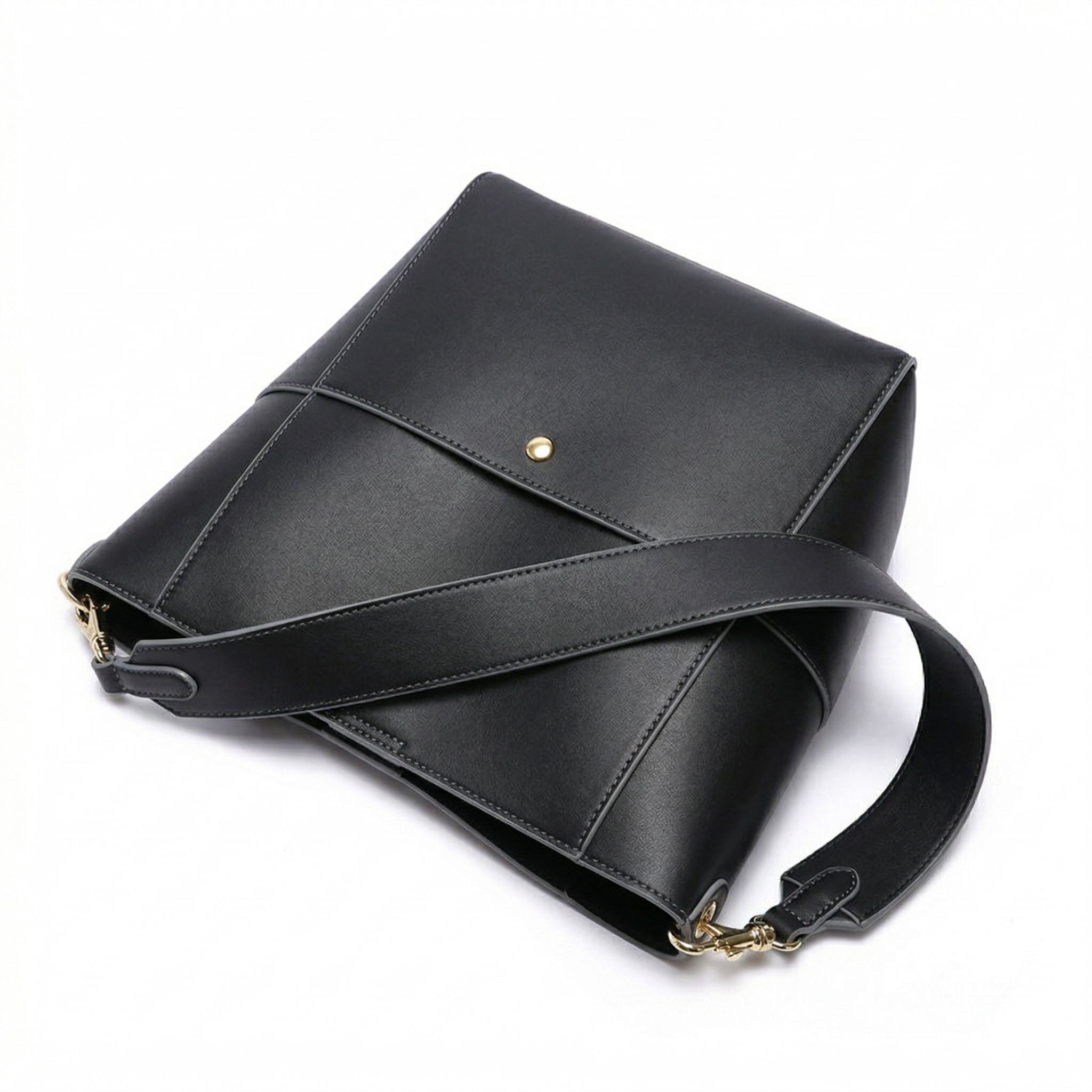 Valmio Vilora Leather Women's Bag - Black