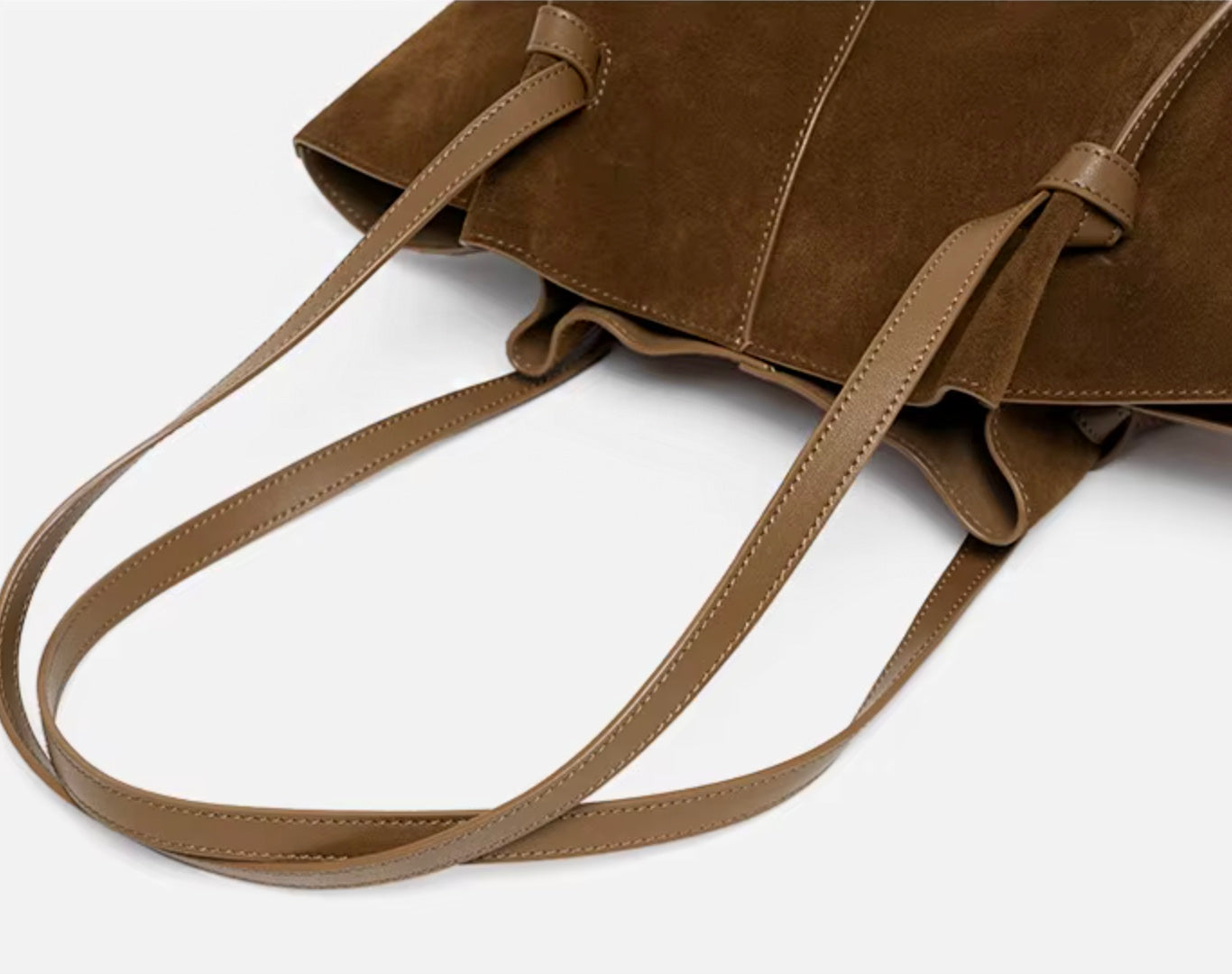 Valmio Merina Leder Damenhandtasche - Braun