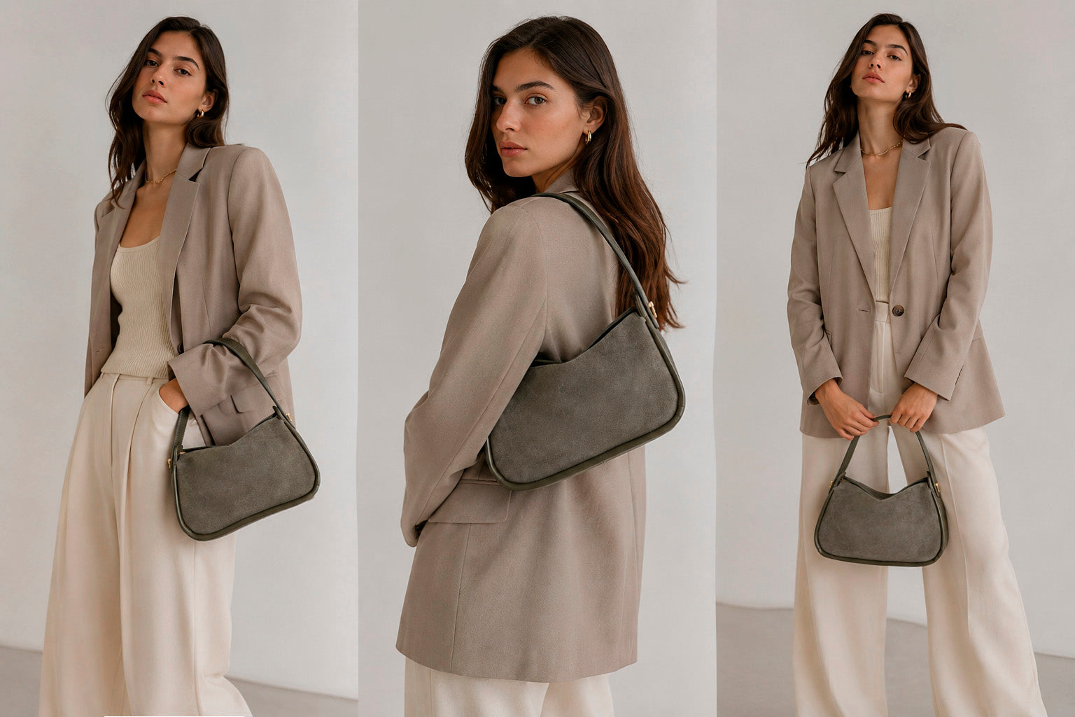 Sac à main femme en cuir Valmio Nerissa - vert