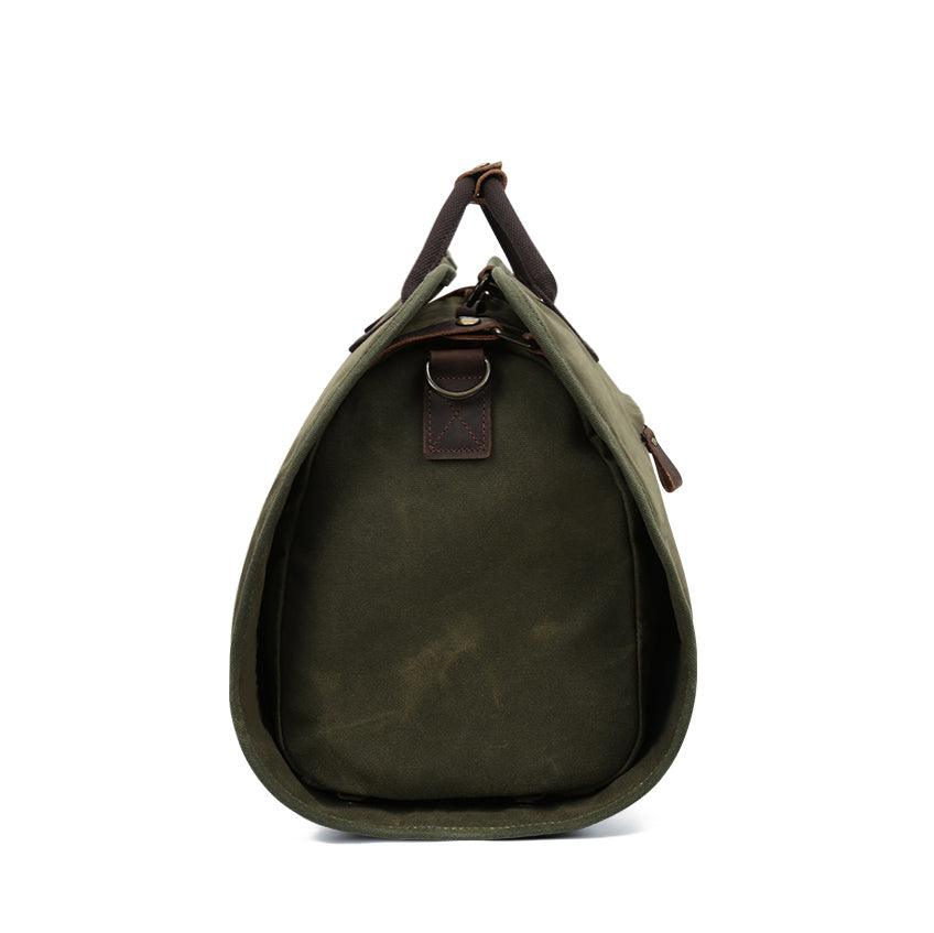 Grüne Duffle-Tasche Reisetasche 2in1