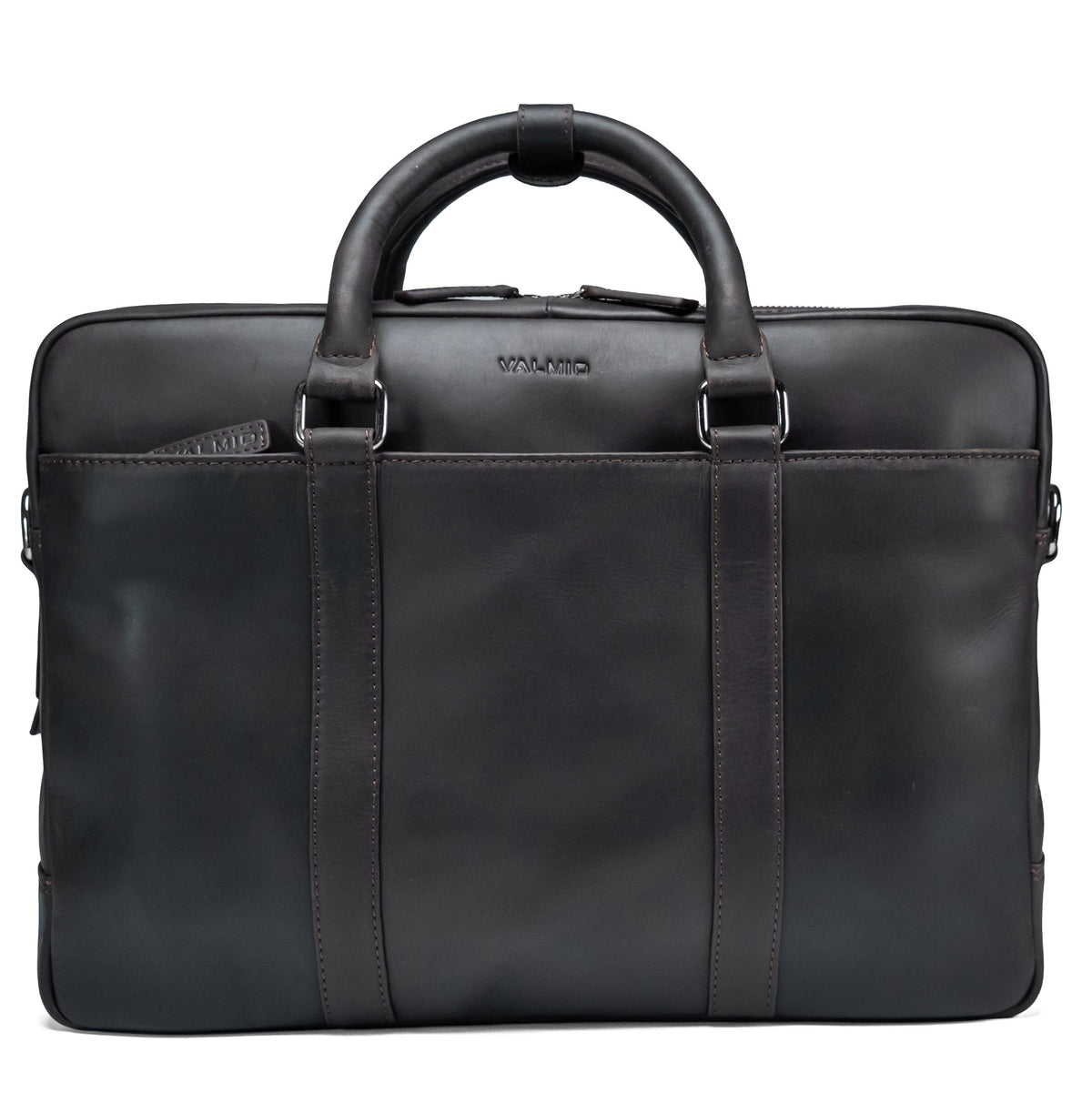 Men's Leather Laptop Bag Valmio Cargo - Brown