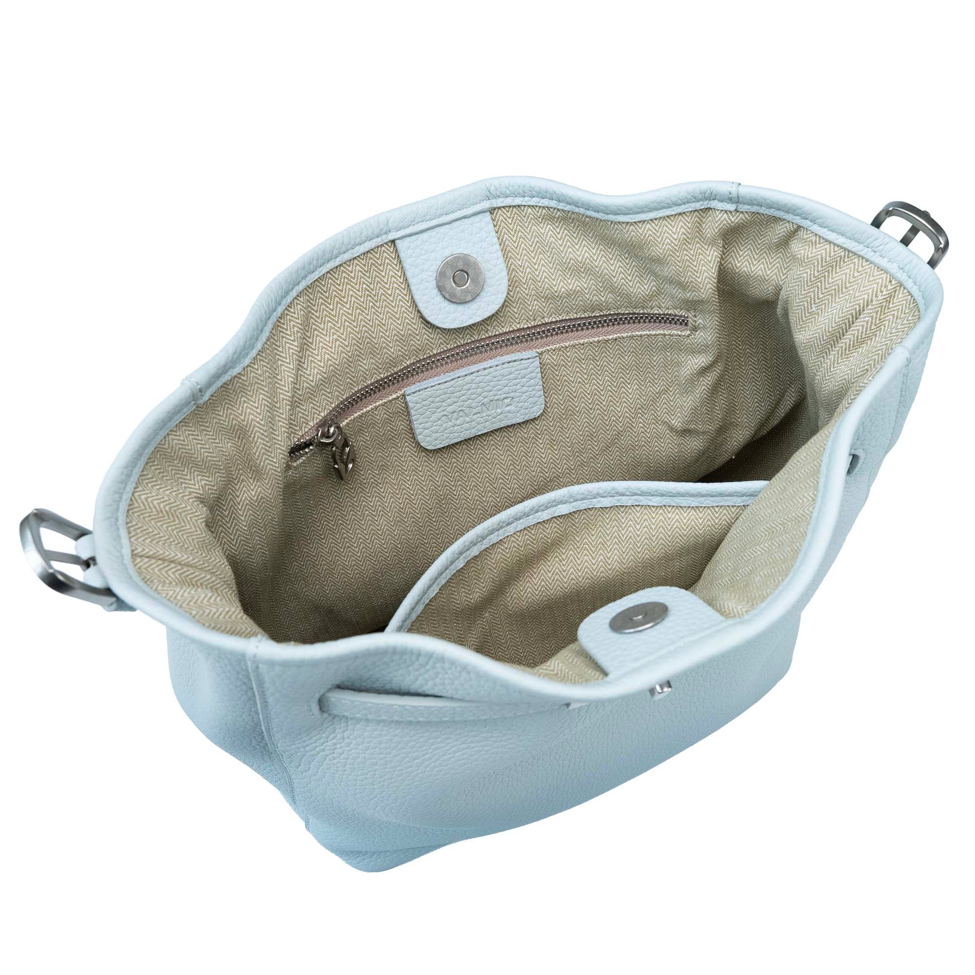 Sac à main en cuir pour femme Valmio Nolira - bleu