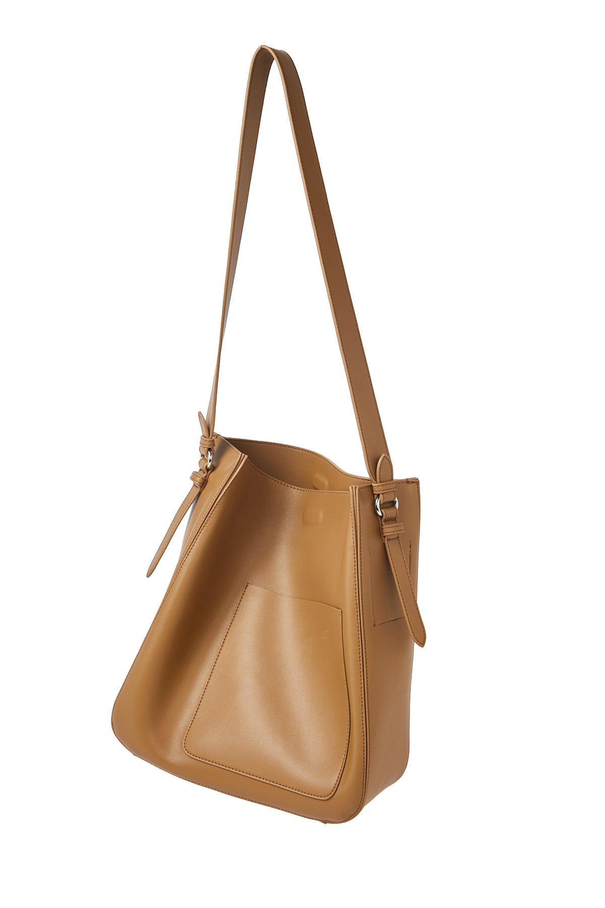 Bolso de cuero para mujer Valmio Tivana - marrón