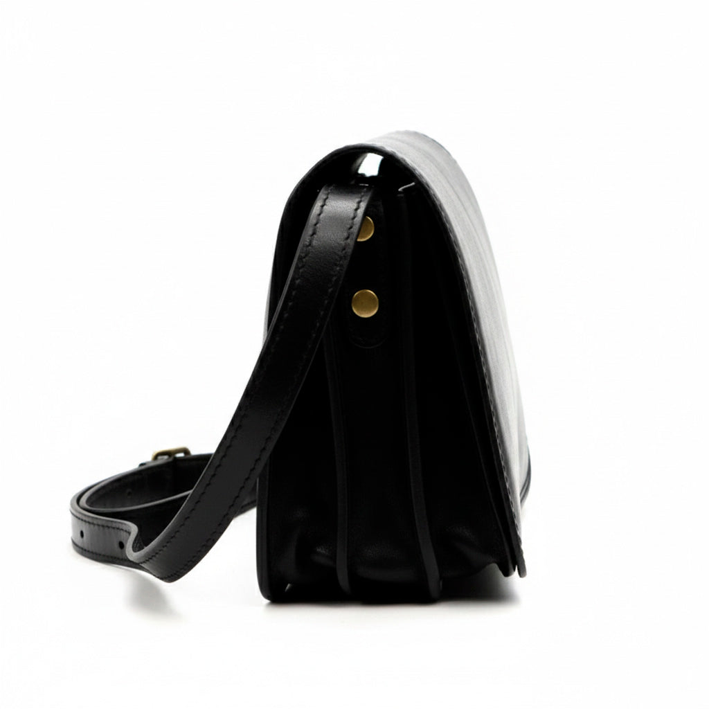 Leren damestas FLORENCE 108 zwart