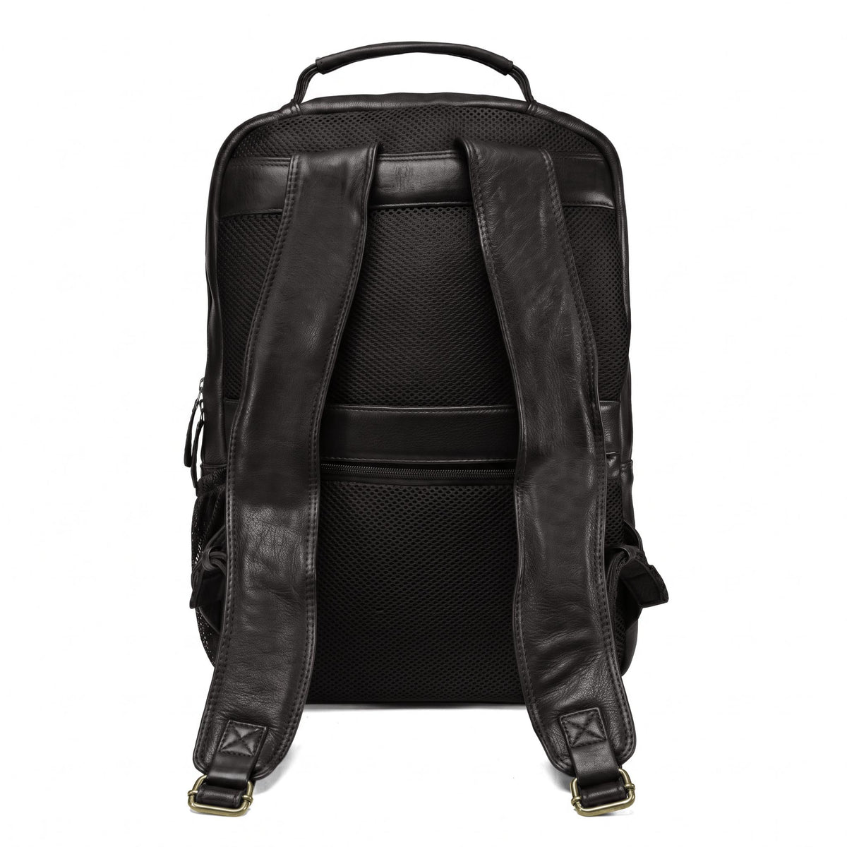 Brauner Rucksack aus Vollnarbenleder, Modell Valmio Lands