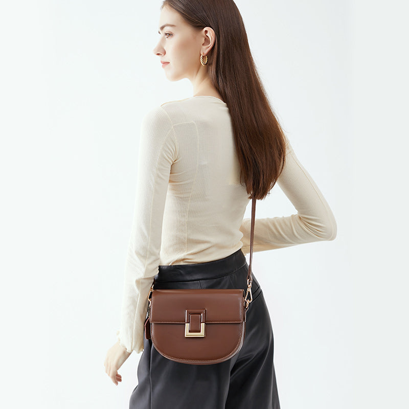 Valmio Borina Leather Women's Bag - Brown