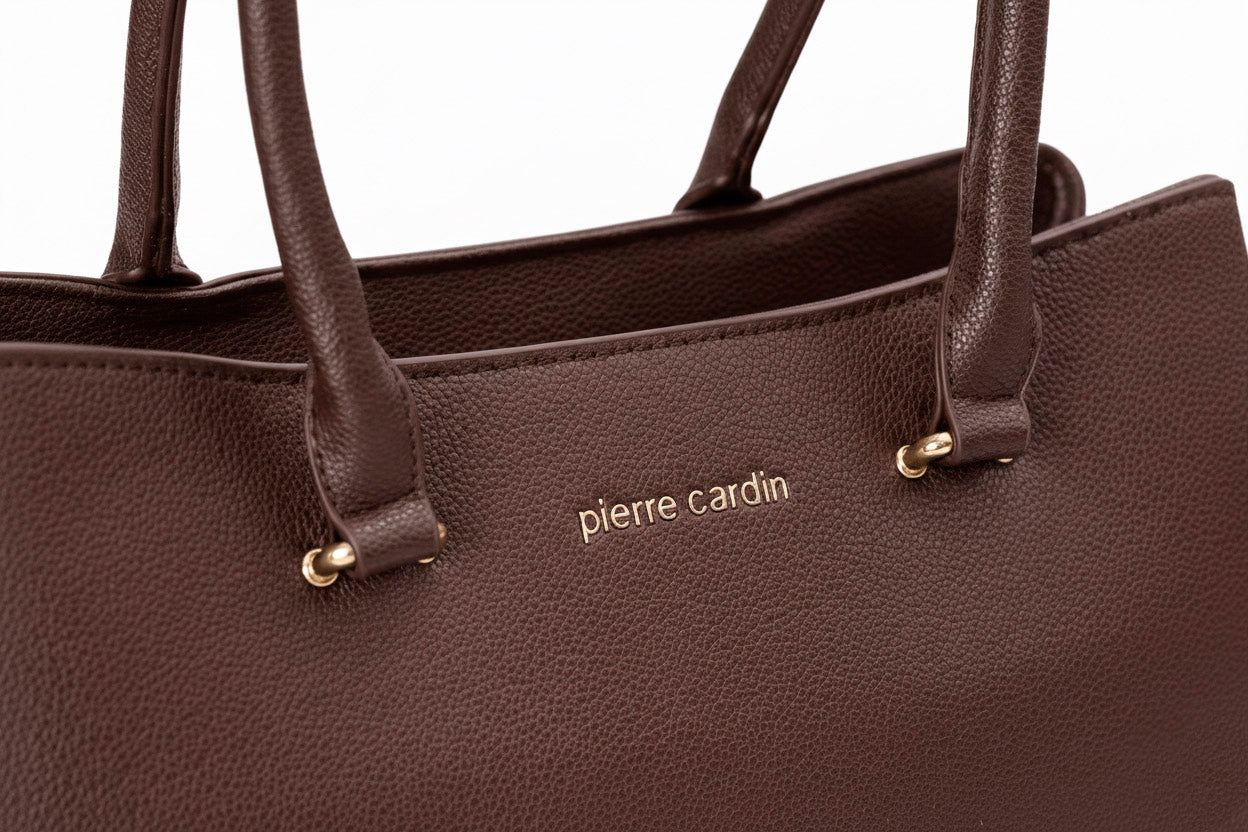 PIERRE CARDIN 1245 Handtasche aus ökologischem Leder