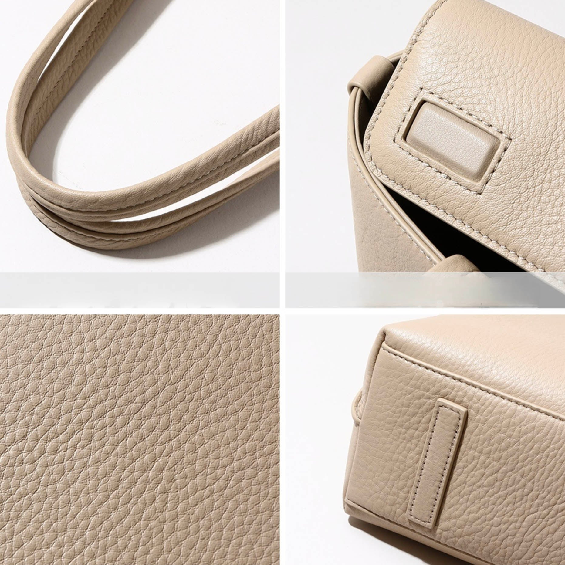 Sac à main en cuir pour femme Valmio Denora - marron