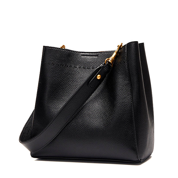 Valmio Galina Leather Women's Bag - Black