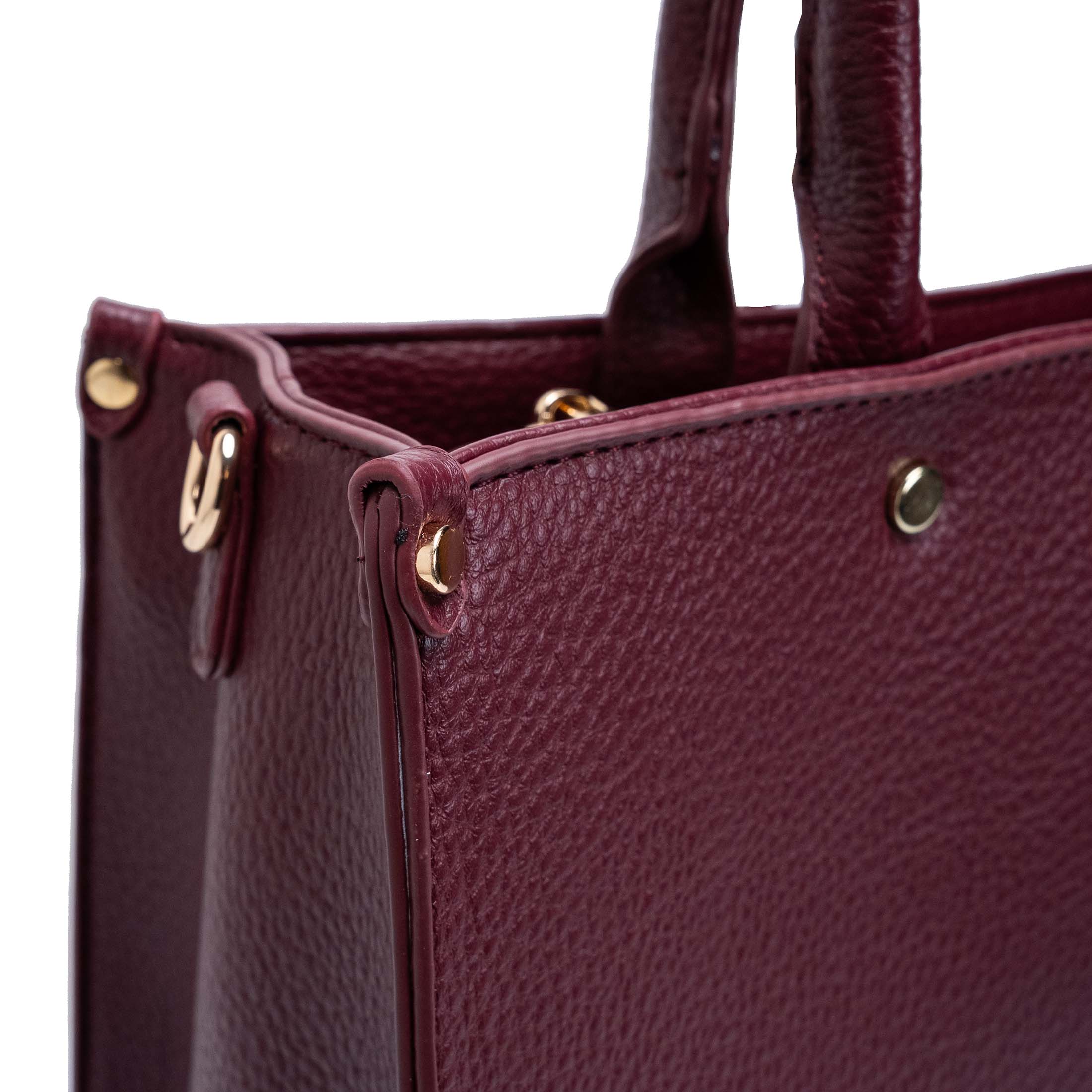 Bolso de mano de cuero ecológico PIERRE CARDIN YILA03 16104