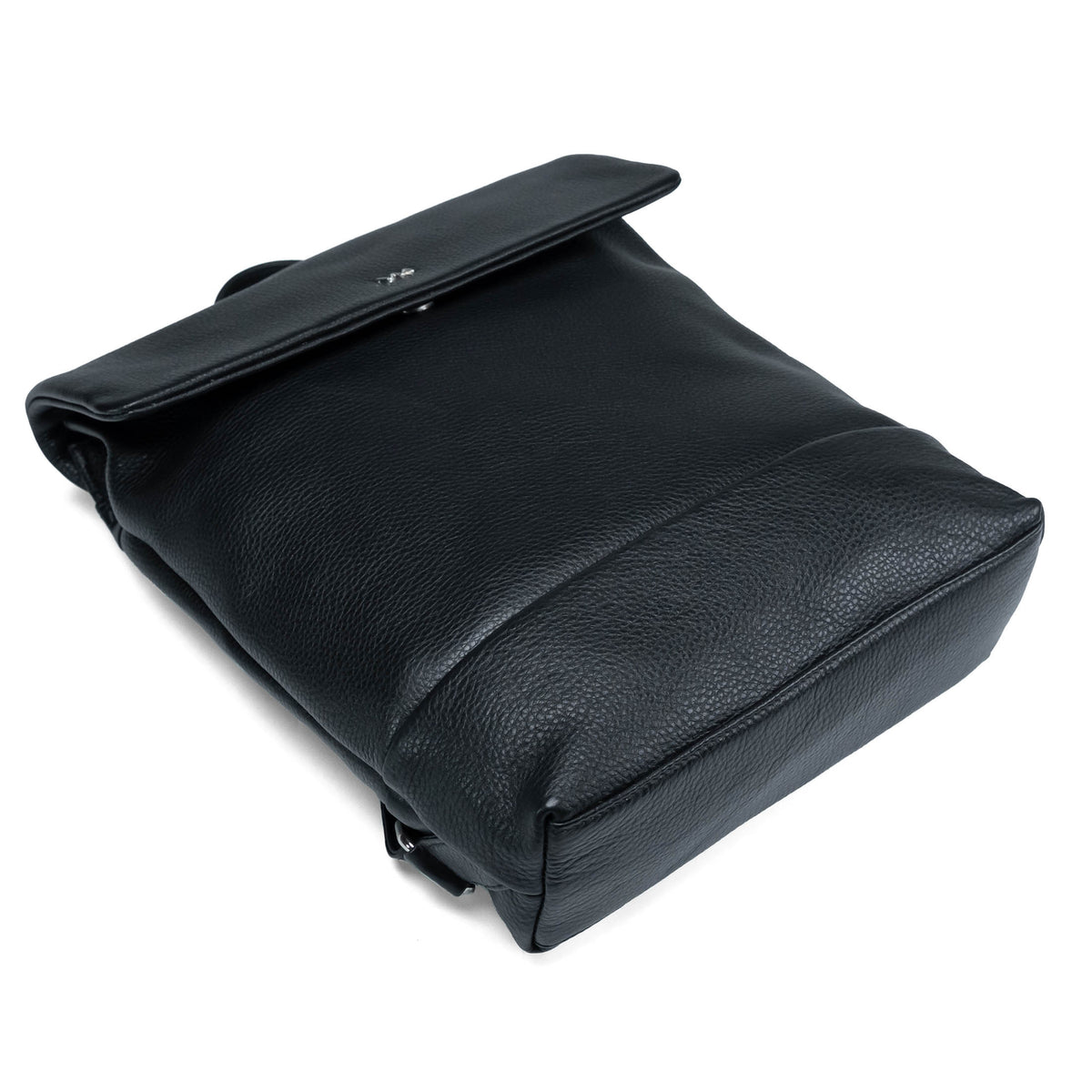 Valmio Loro Damen-Rucksack aus Vollnarbenleder in Schwarz