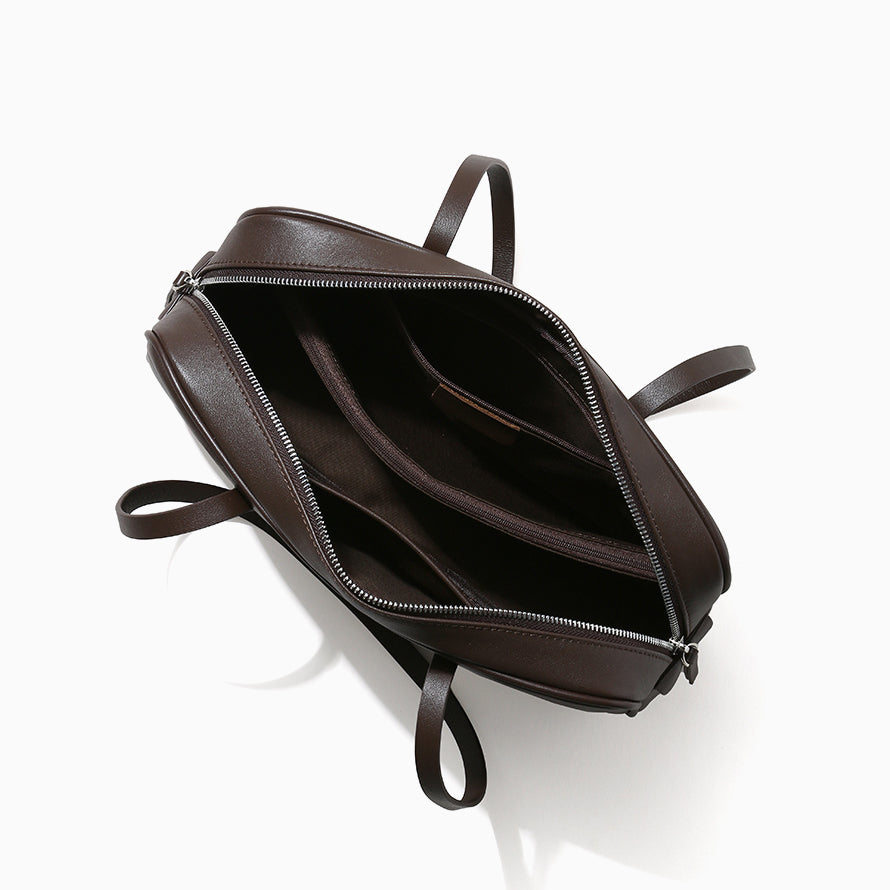 Sac à main pour femme en cuir Valmio Renora - noir