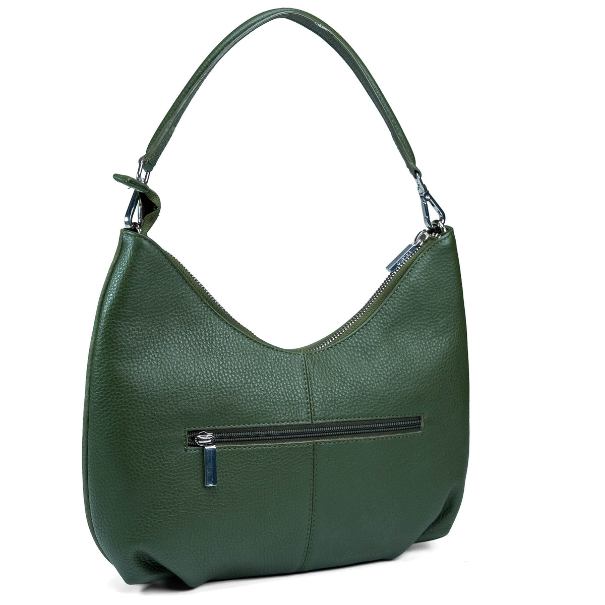Women's Leather Shoulder Bag Valmio Elina – Light Green