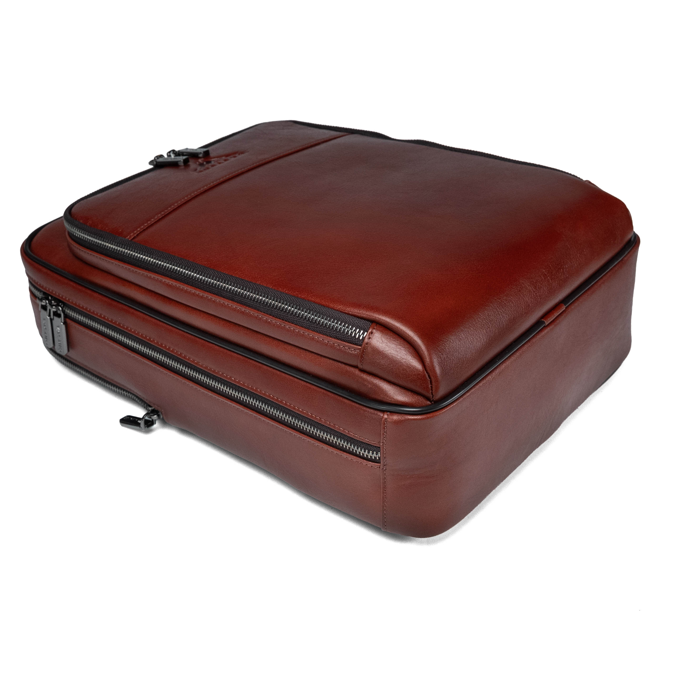 Sac à dos en cuir pour homme Valmio Ravenor - marron clair