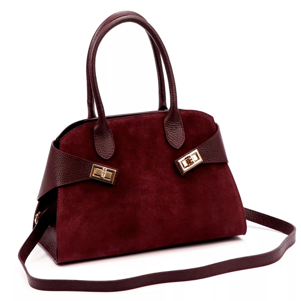 Luka 26-006 Burgunderrote Ledertasche