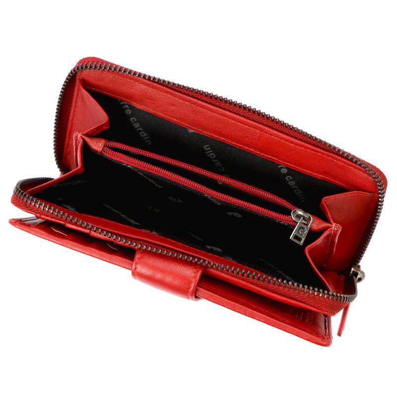 Pierre Cardin women's wallet 2202 ROSSO