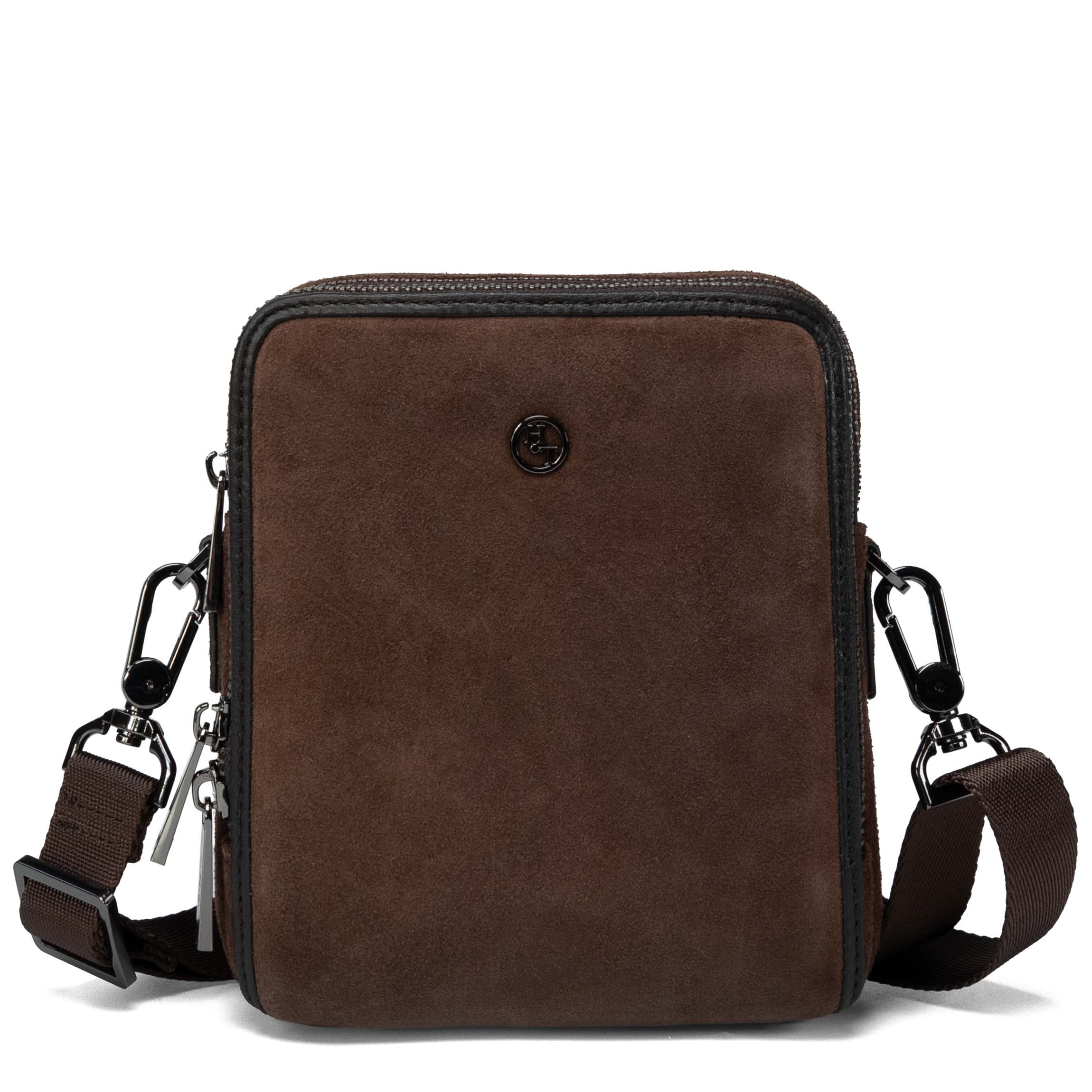 Nord Herren Leder Crossbody-Umhängetasche